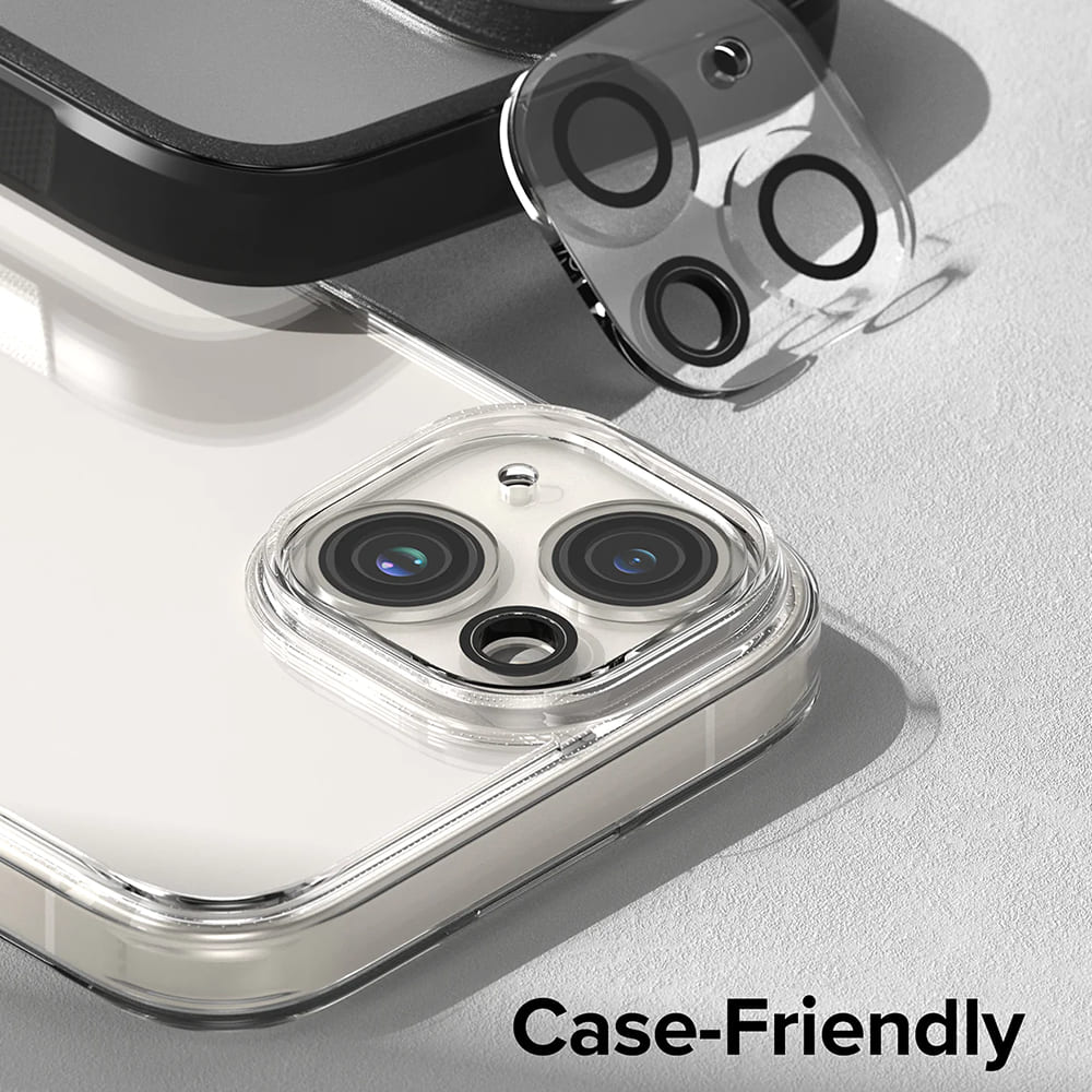 Ringke - Camera Protector Glass (2 pack) - iPhone 15 / iPhone 15 Plus - Clear