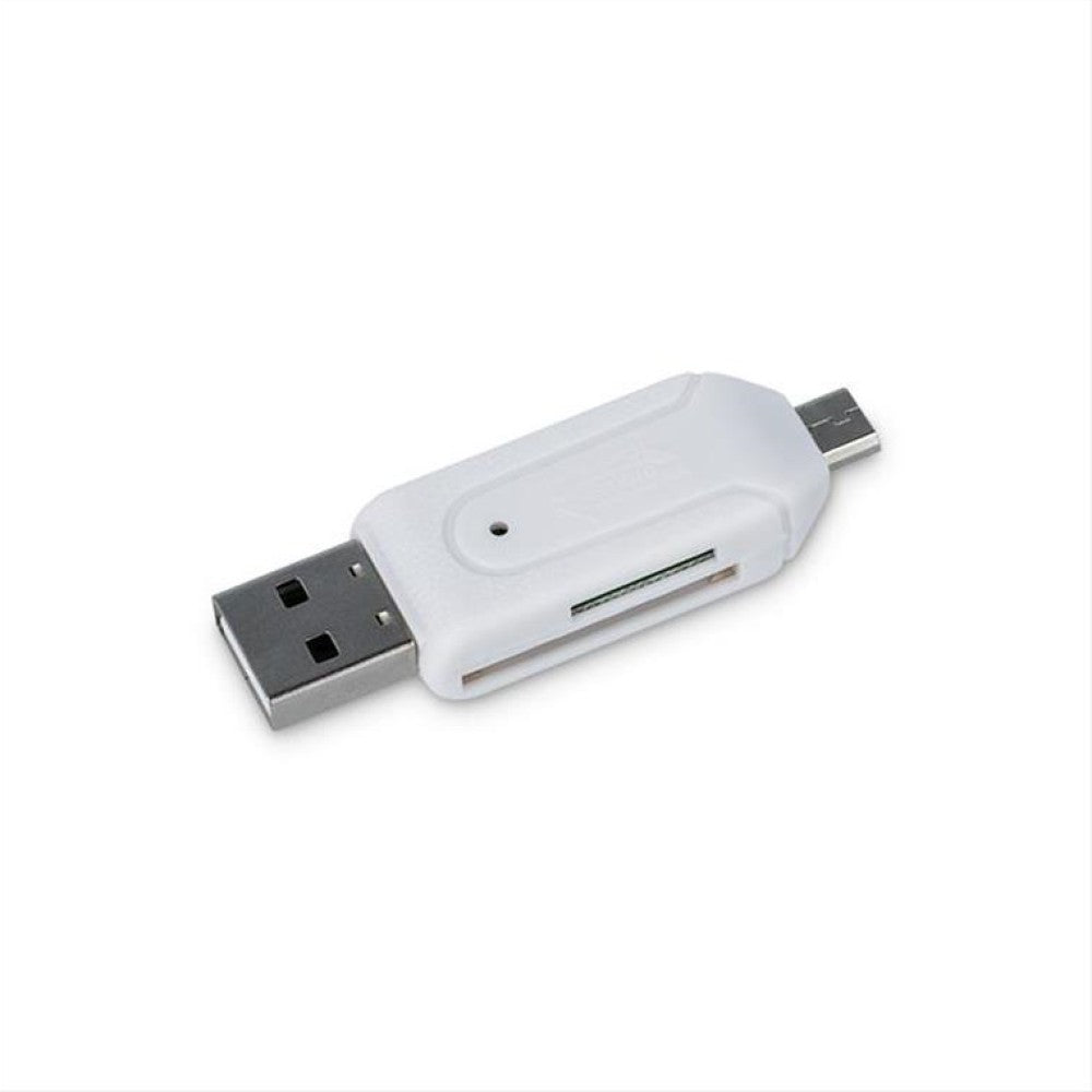 Forever - USB OTG Card Reader - White
