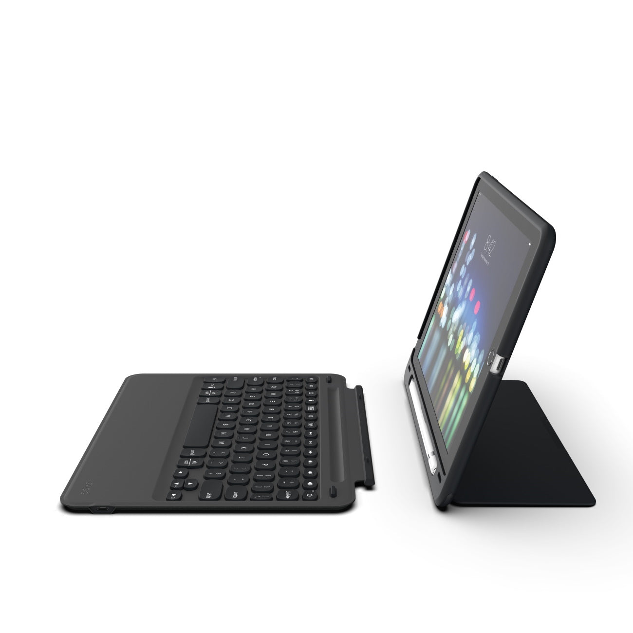 ZAGG Rugged Messenger Keyboard Case Ανθεκτική Θήκη με καπάκι για Apple iPad 10.2 inch σε μαύρο χρώμα – 103104693