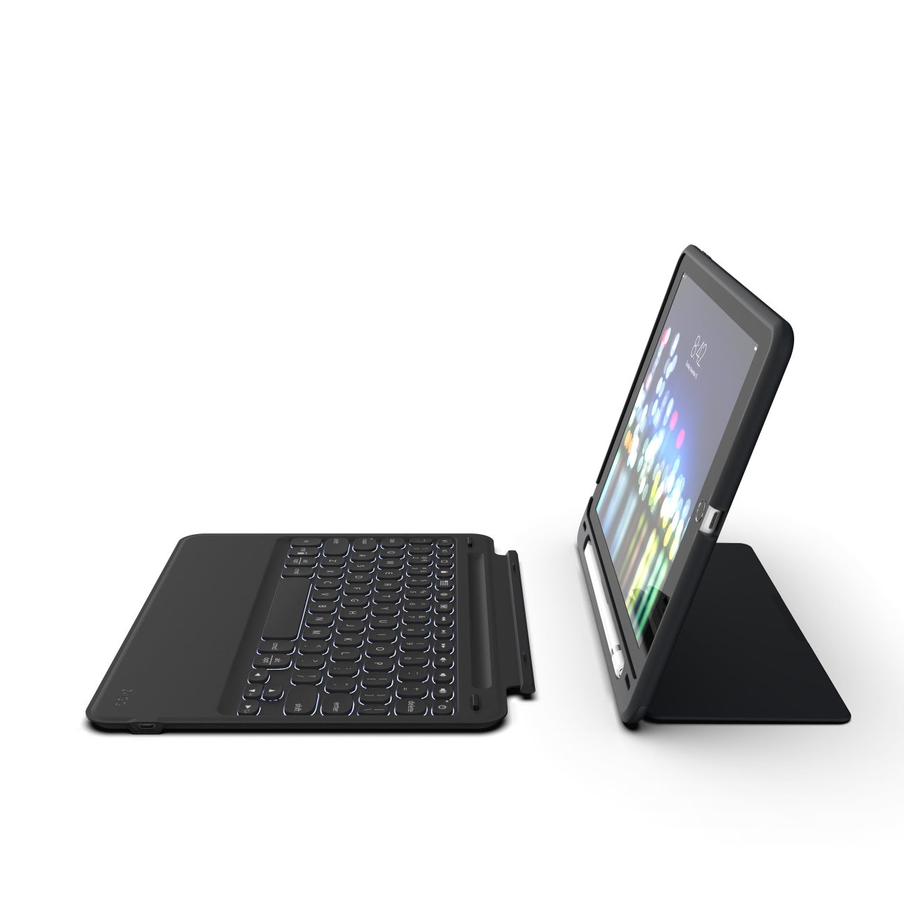 ZAGG Rugged Messenger Keyboard Case Ανθεκτική Θήκη με καπάκι για Apple iPad 10.2 inch σε μαύρο χρώμα – 103104693