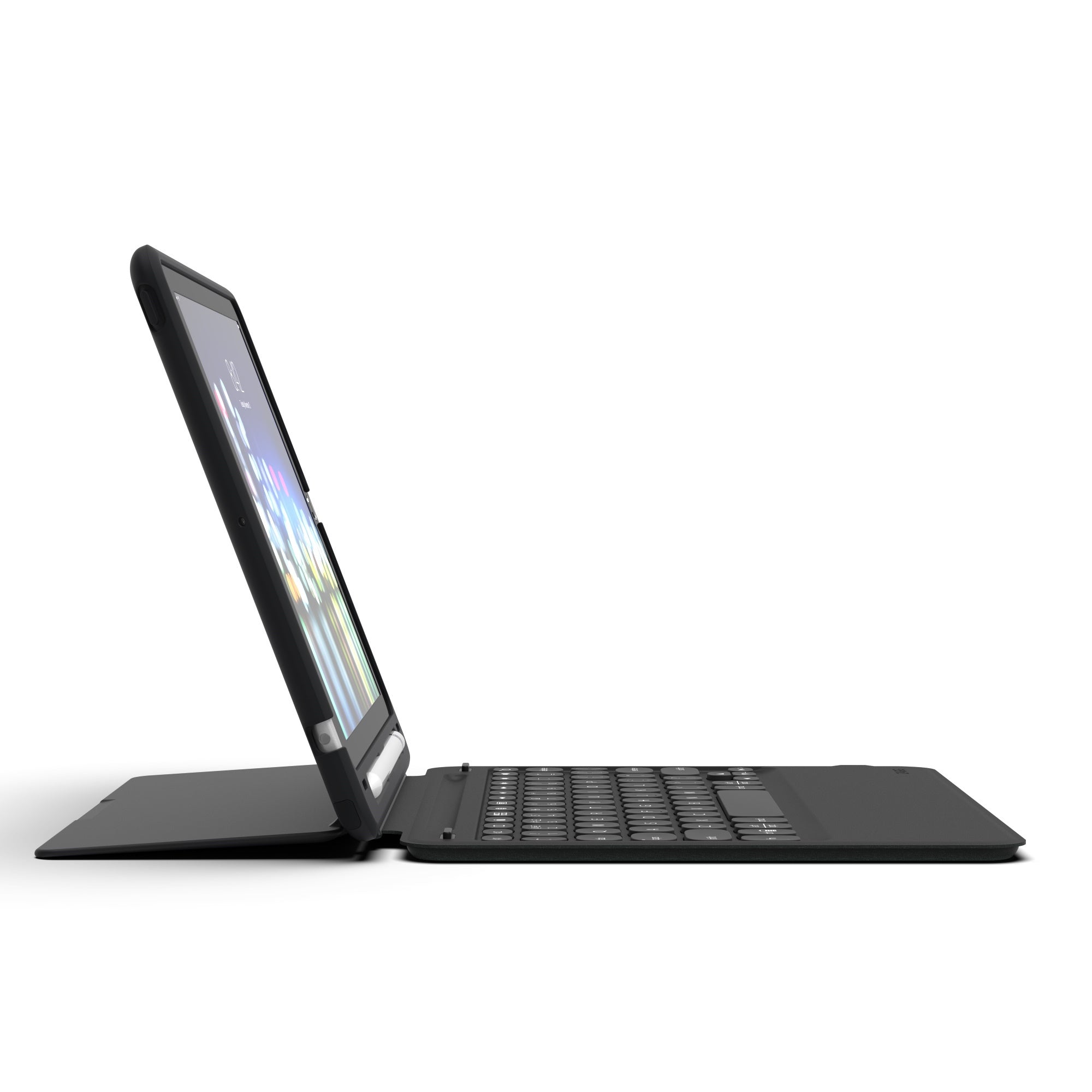 ZAGG Rugged Messenger Keyboard Case Ανθεκτική Θήκη με καπάκι για Apple iPad 10.2 inch σε μαύρο χρώμα – 103104693