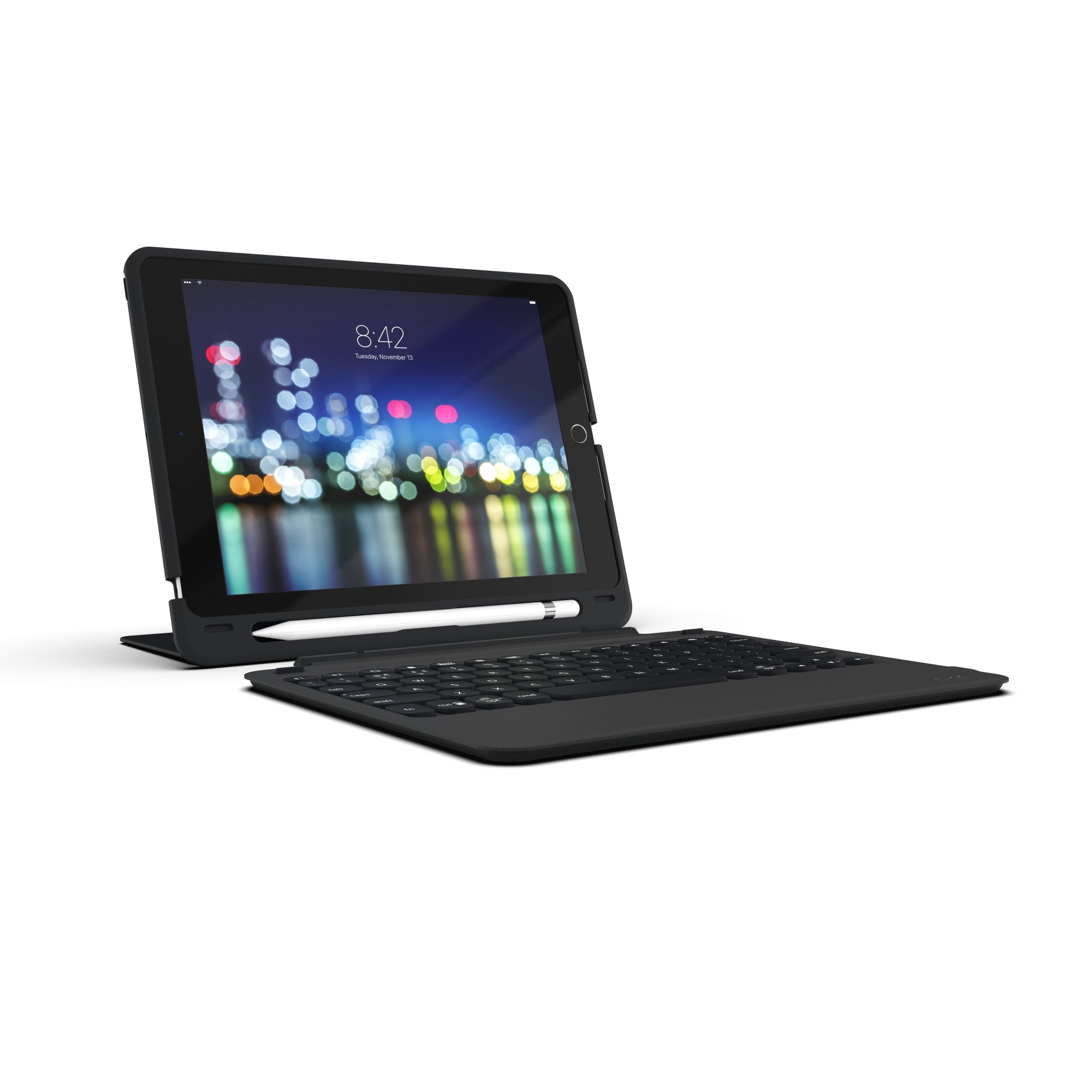 ZAGG Rugged Messenger Keyboard Case Ανθεκτική Θήκη με καπάκι για Apple iPad 10.2 inch σε μαύρο χρώμα – 103104693