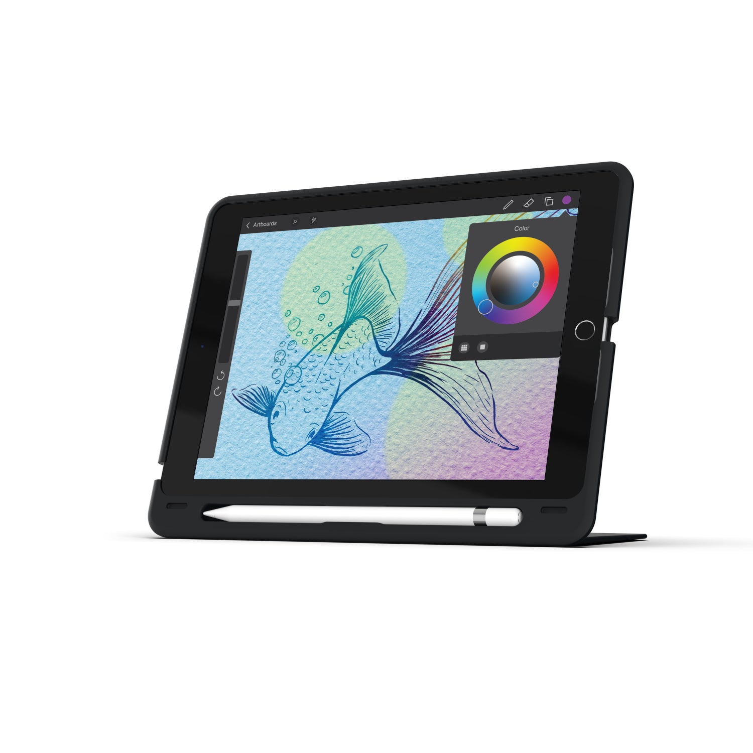ZAGG Rugged Messenger Keyboard Case Ανθεκτική Θήκη με καπάκι για Apple iPad 10.2 inch σε μαύρο χρώμα – 103104693