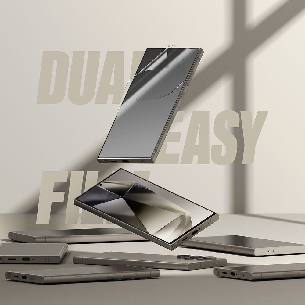 Ringke - Dual Easy Full (2 pack) - Galaxy S24 Ultra - Clear