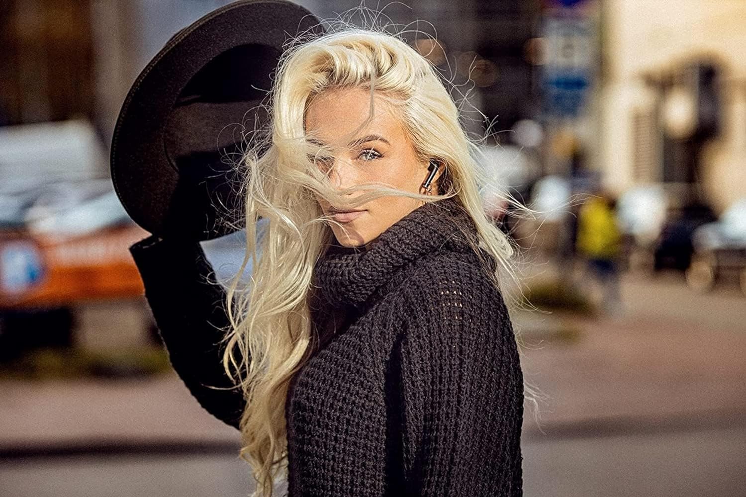 Defunc TRUE TALK Bluetooth 5.2 Ασύρματα True Wireless Ακουστικά με θήκη (μαύρο)