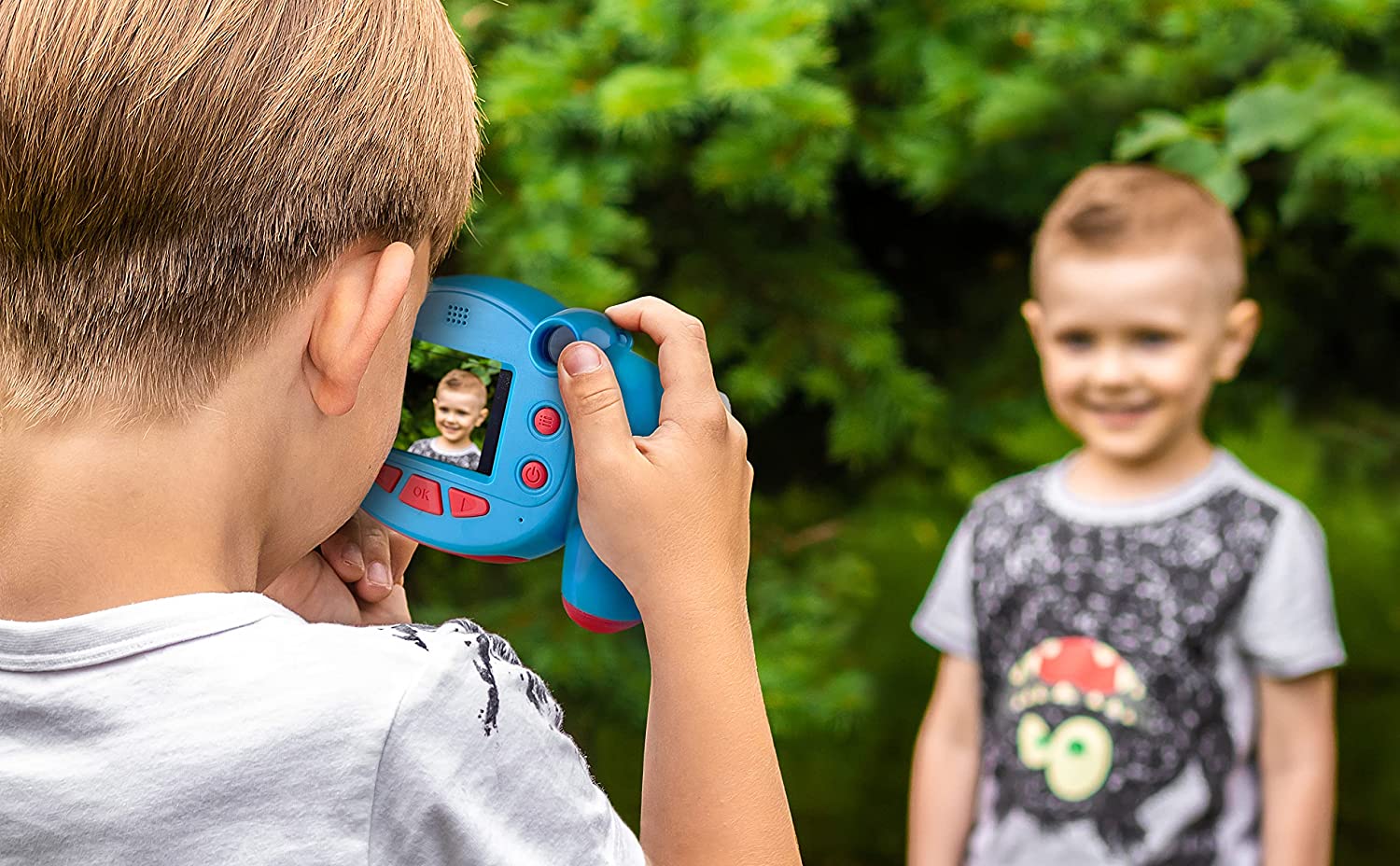eKids Paw Patrol My First Camera H πρώτη παιδική φωτογραφική μηχανή για παιδιά (PW-535) (Κόκκινο/Μπλε)