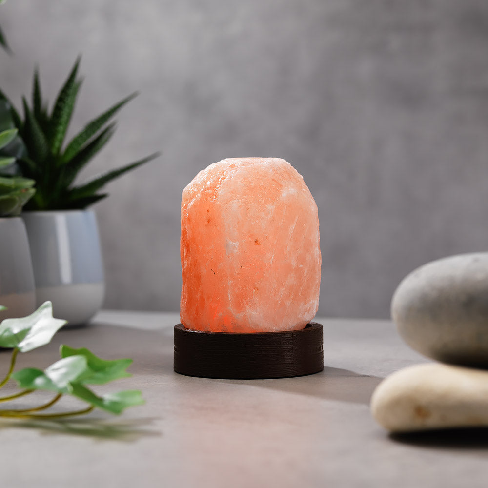 The Source Mini Himalayan Salt Lamp – Μίνι Λάμπα από Αλάτι Ιμαλαΐων για φυσικό ατμοσφαιρικό φωτισμό