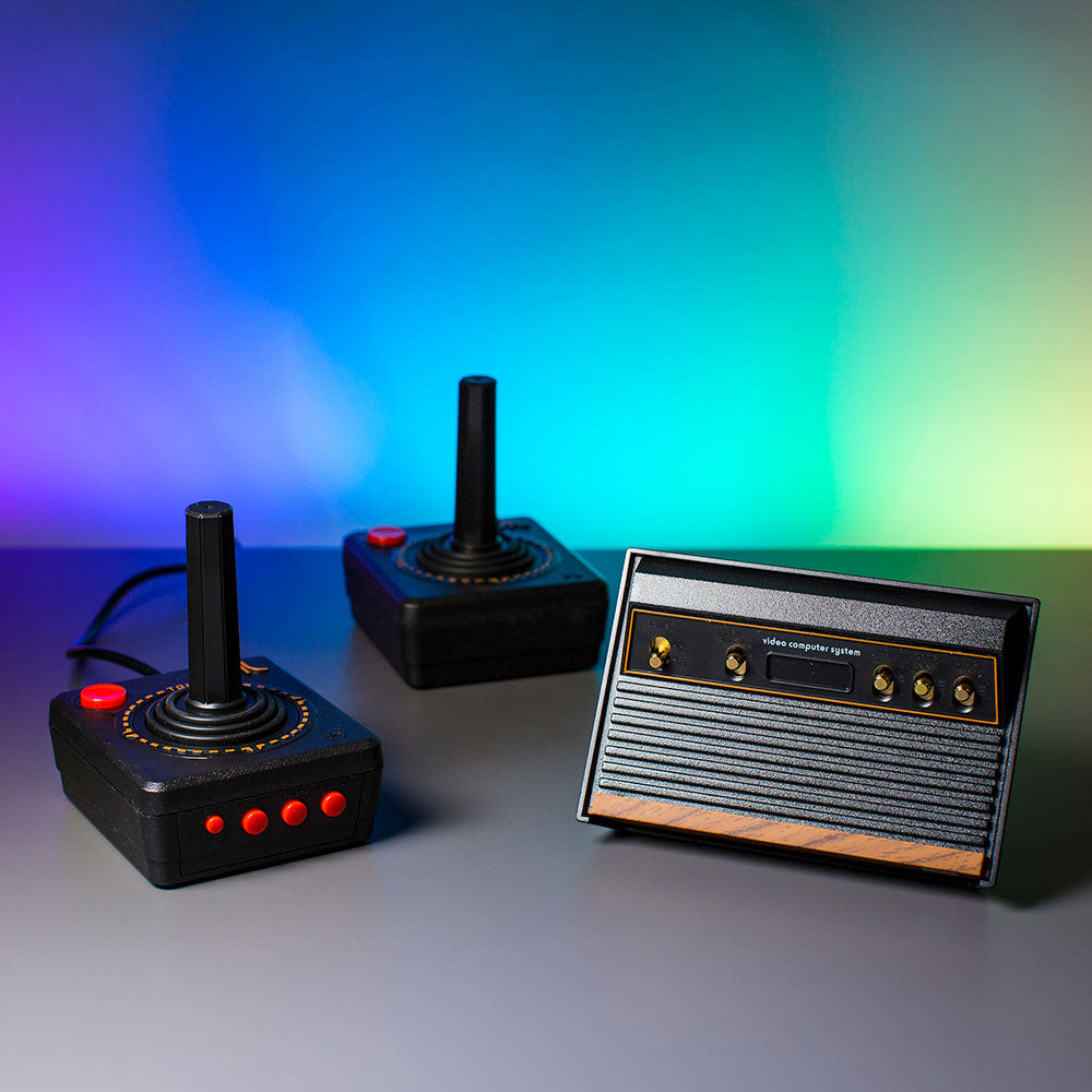 The Source Atari Flashback 12 Κονσόλα Βιντεοπαιχνιδιών με είσοδο HDMI εσωτερική μνήμη και δύο χειριστήρια