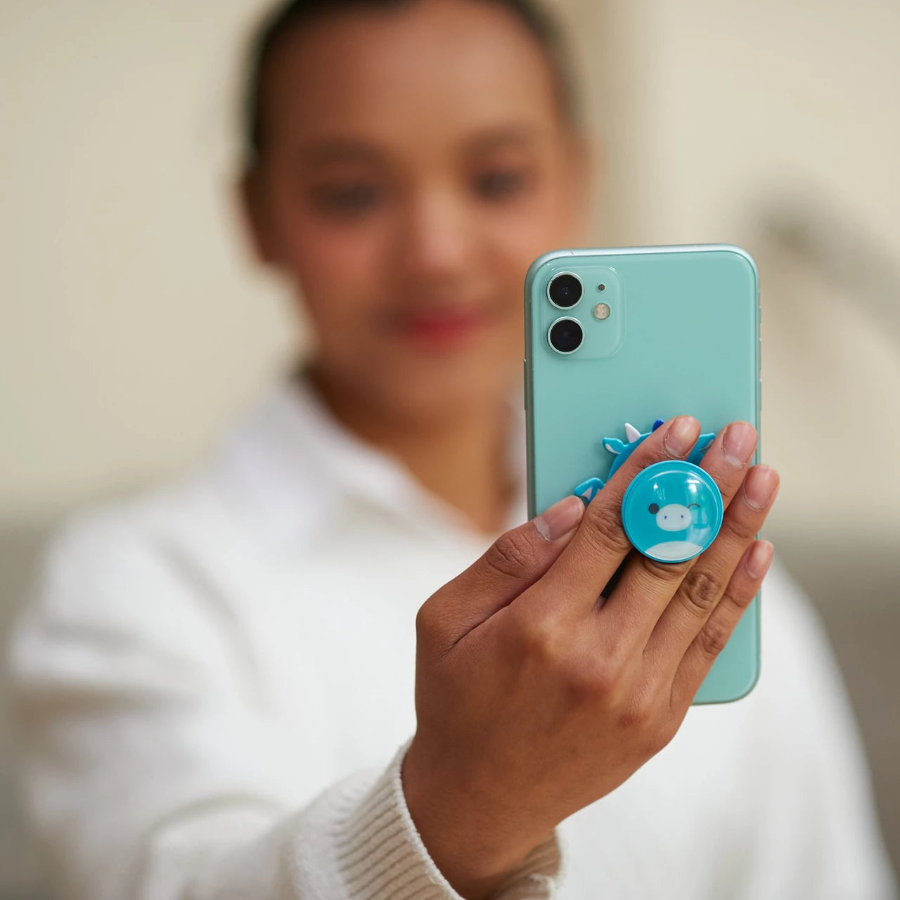 Lazerbuilt Squishmallows Tatiana the Dragon – Universal Phone Grip & Βάση Στήριξης