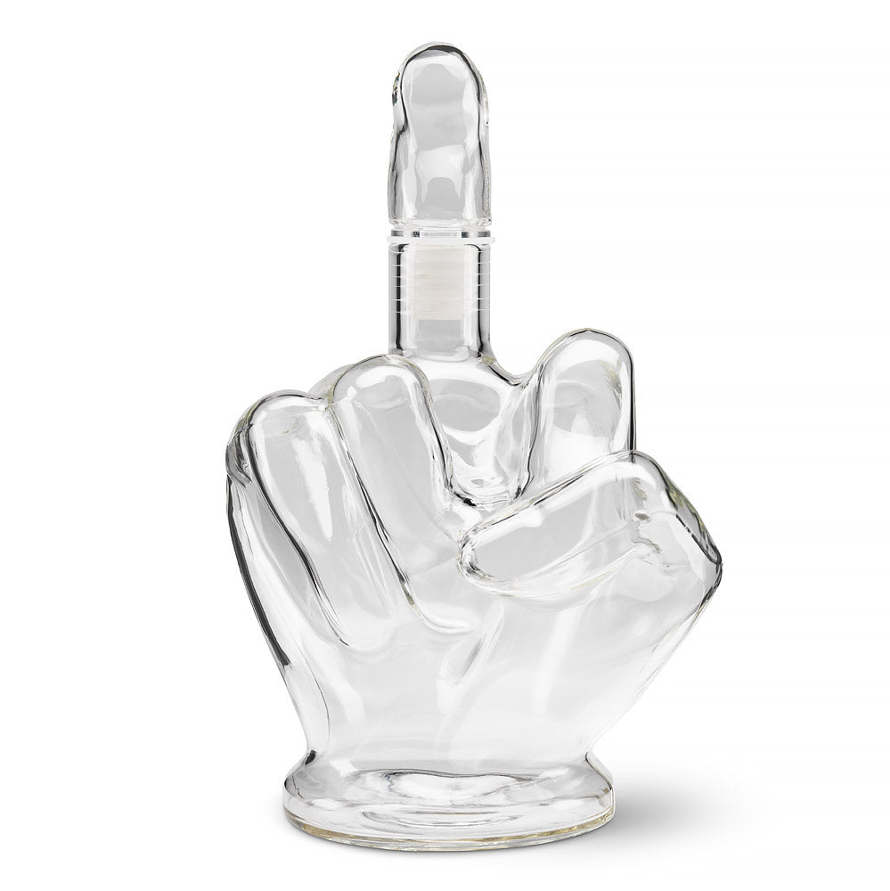 The Source Middle Finger Decanter - Άσεμνη Κανάτα με υψωμένο το Μεσαίο Δάχτυλο