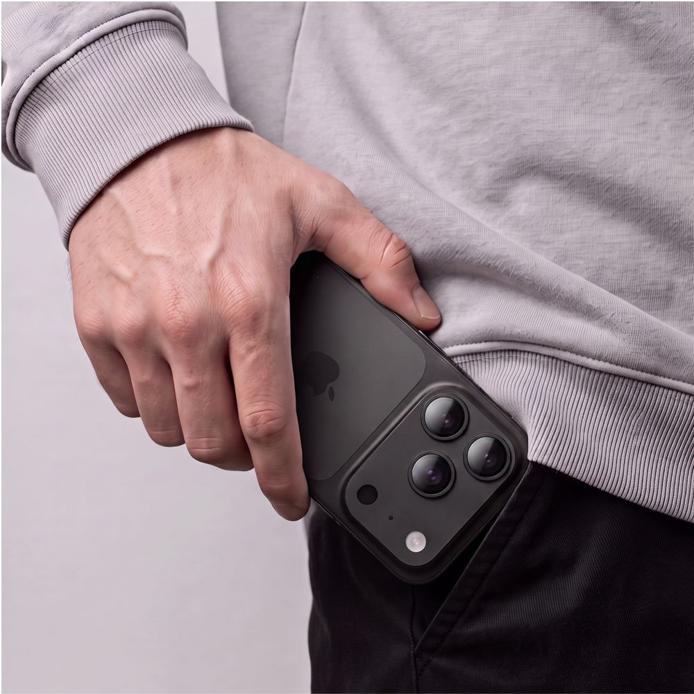 Tech-Protect Camfull Fit+ Προστατευτικό Κάμερας για iPhone 17 Pro Max - iPhone 18 Pro Max - Μαύρο