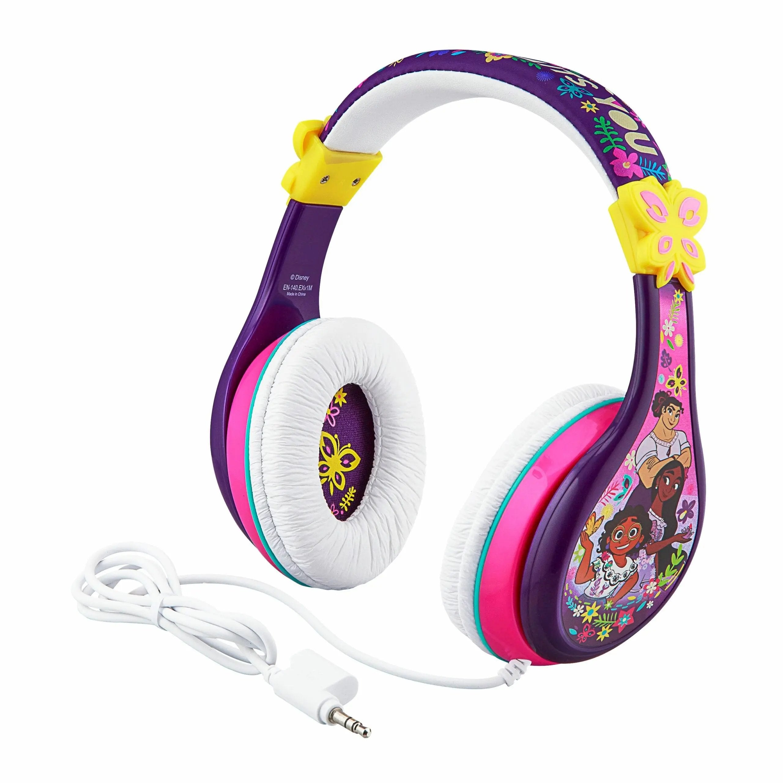 Ekids Encanto Ενσυρματα Ακουστικά Με Ασφαλη Μεγιστη Ενταση Ηχου Για Παιδια Και Εφηβους (en-140) (μωβ/λευκο/ροζ) – PhoneBazaar