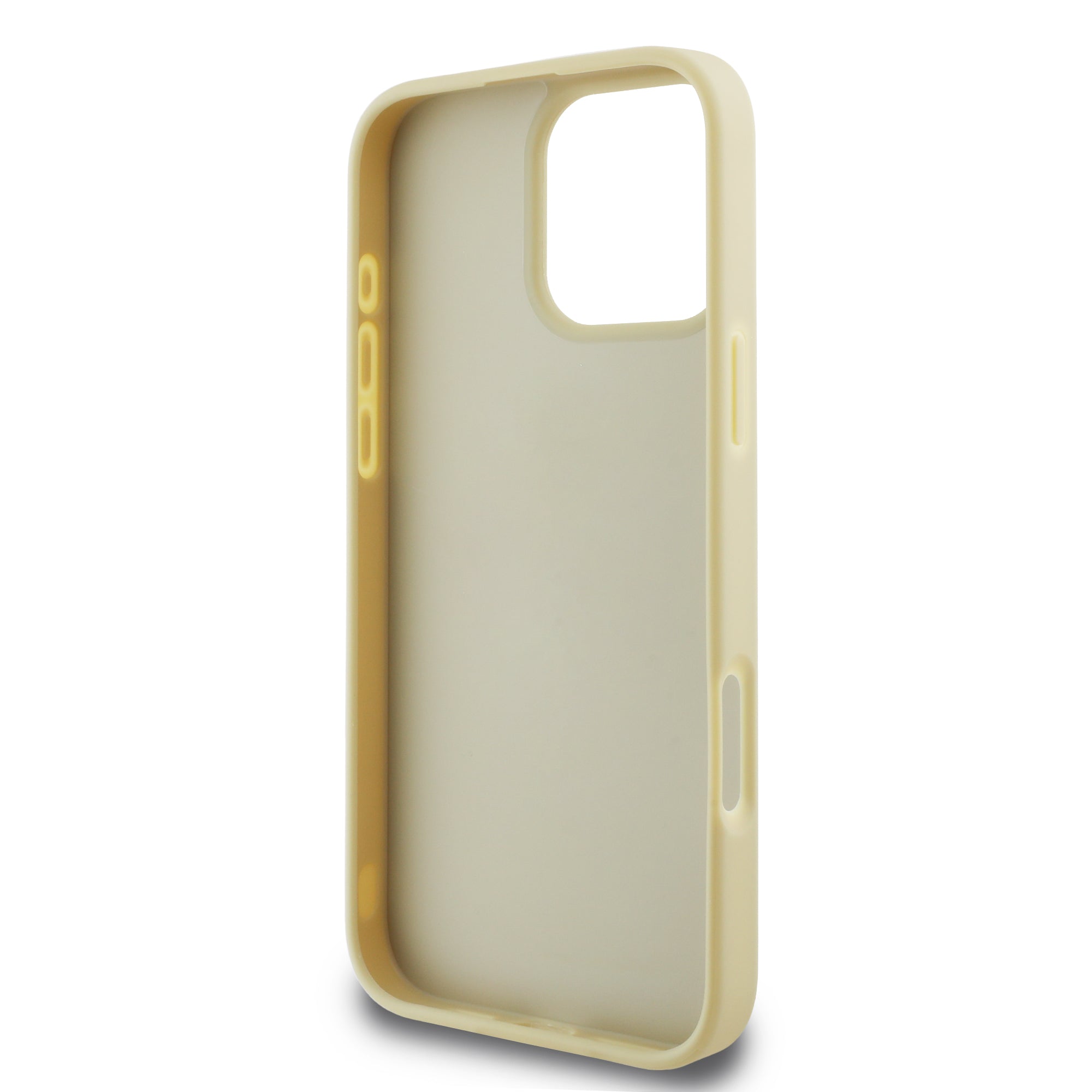 Guess Fixed Glitter Big 4G Logo Case Θήκη προστασίας από σιλικόνη – iPhone 16 Pro (Χρυσό – GUHCP16LHG4SGD)