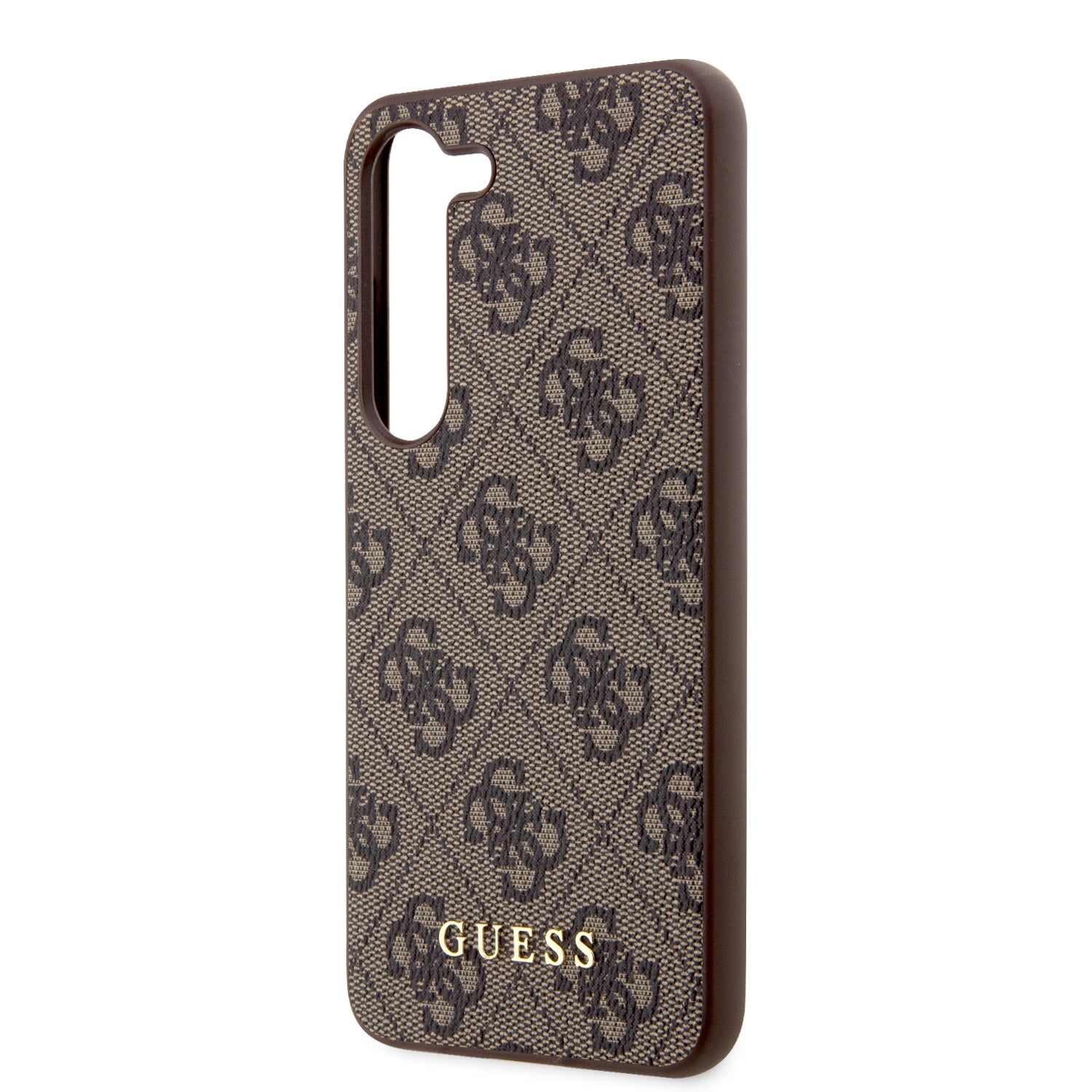 Guess “4G Metal Gold Logo Collection” Θηκη Προστασιας "Saffiano" – Samsung Galaxy S23 S911 (Καφέ)