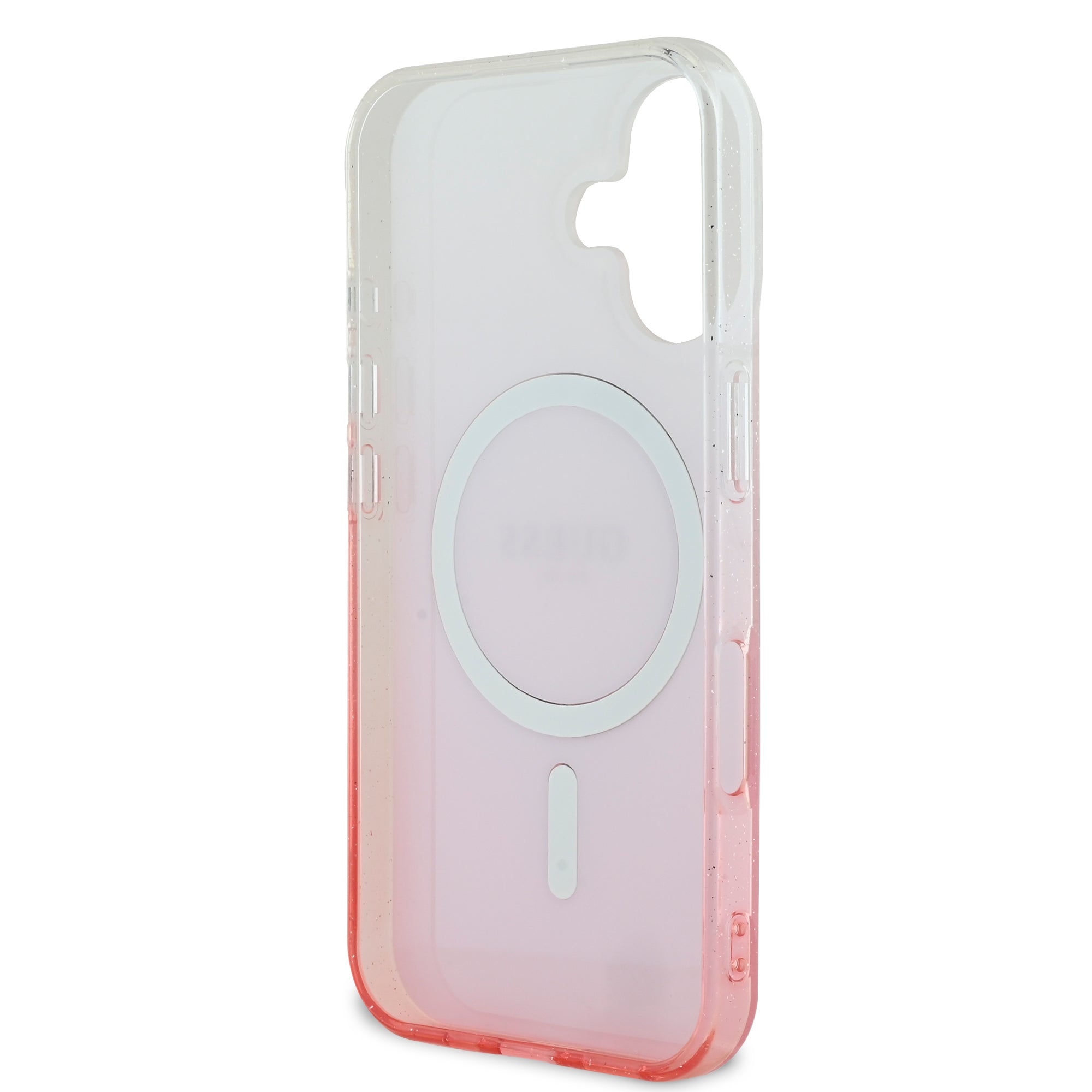 Guess Magsafe “Glitter Gradient” Hard Case Θήκη προστασίας από σκληρό πλαστικό – iPhone 16 (Ροζ – GUHMP16SHGRCELP)