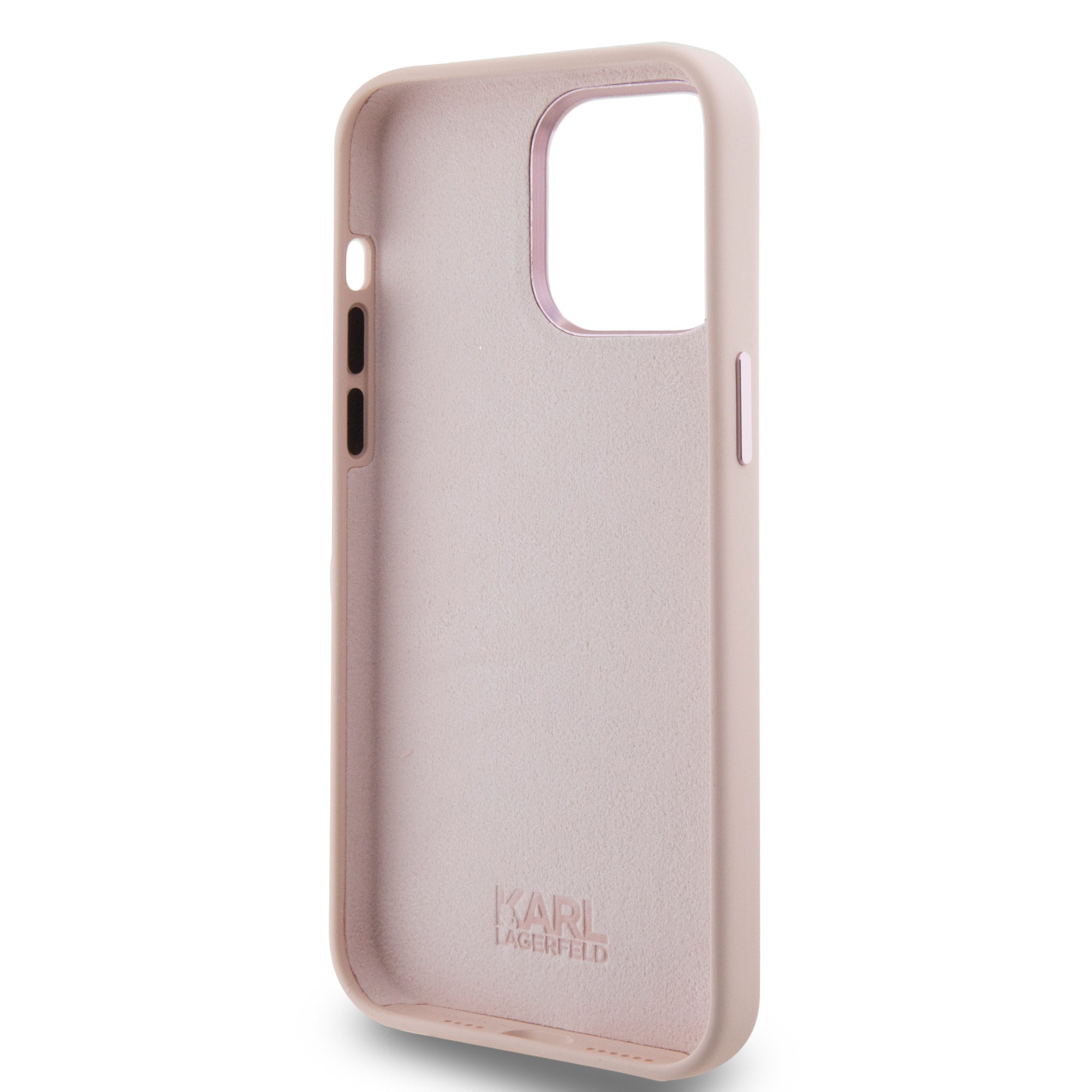 Karl Lagerfeld Choupette Metal Pin Hard Case Θήκη προστασίας από σιλικόνη – iPhone 15 Pro Max (Pink – KLHCP15XSMHCNPP)