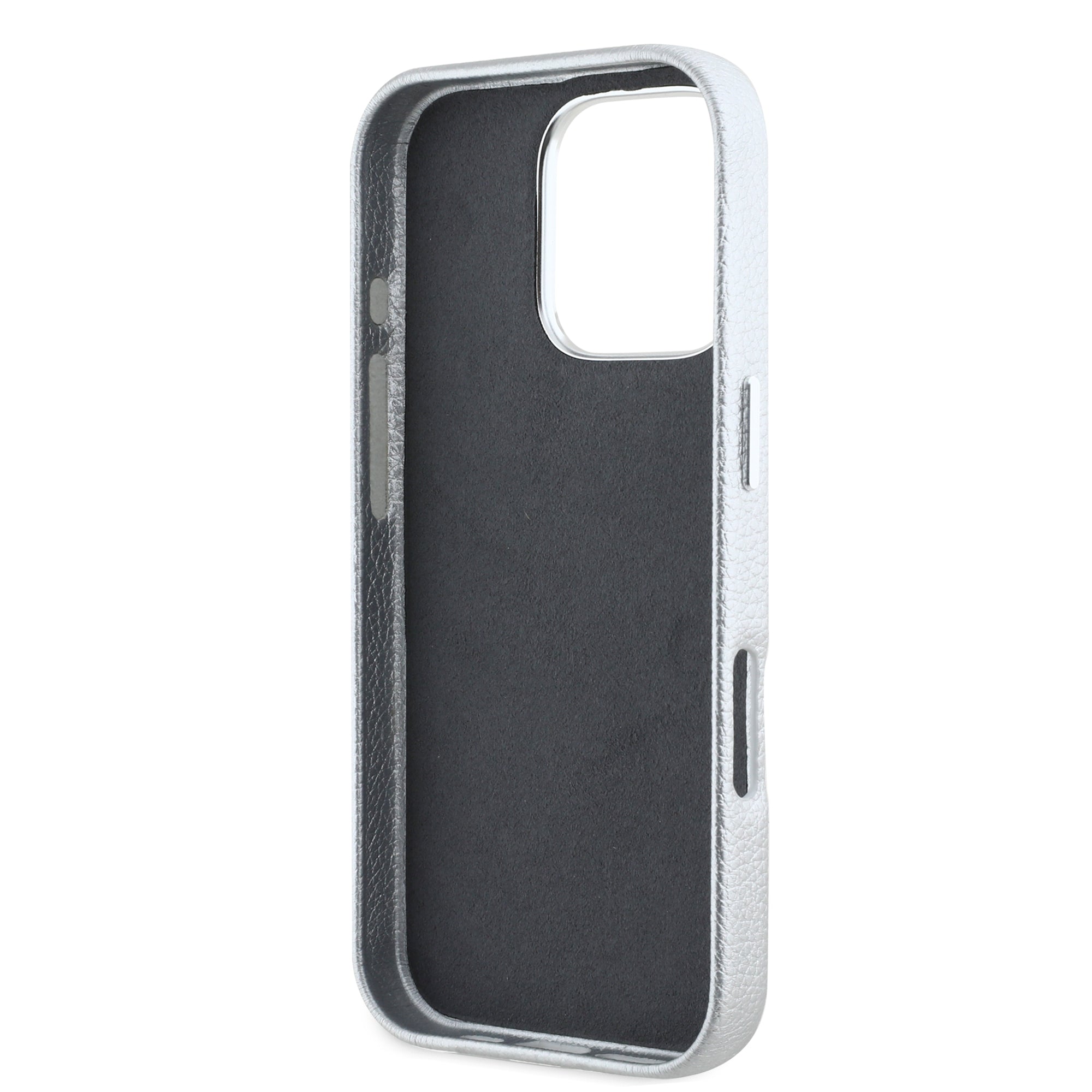 Karl Lagerfeld “Rue St.Guillaume Logo Collection” Θήκη προστασίας από σιλικόνη – iPhone 16 Pro Max (Γκρι – KLHCP16XPGWCMKHK)