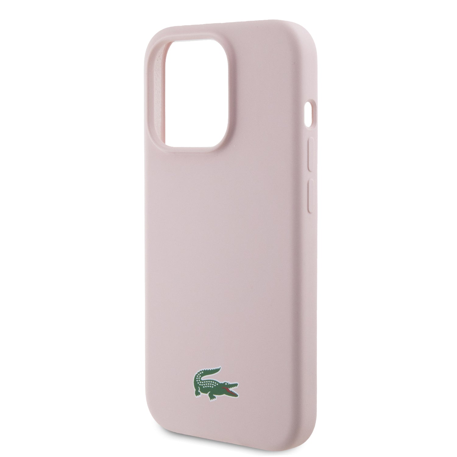 Lacoste Magsafe Croc Logo Hard Case Θήκη προστασίας από Σιλικόνη για iPhone 15 Pro (Ροζ)