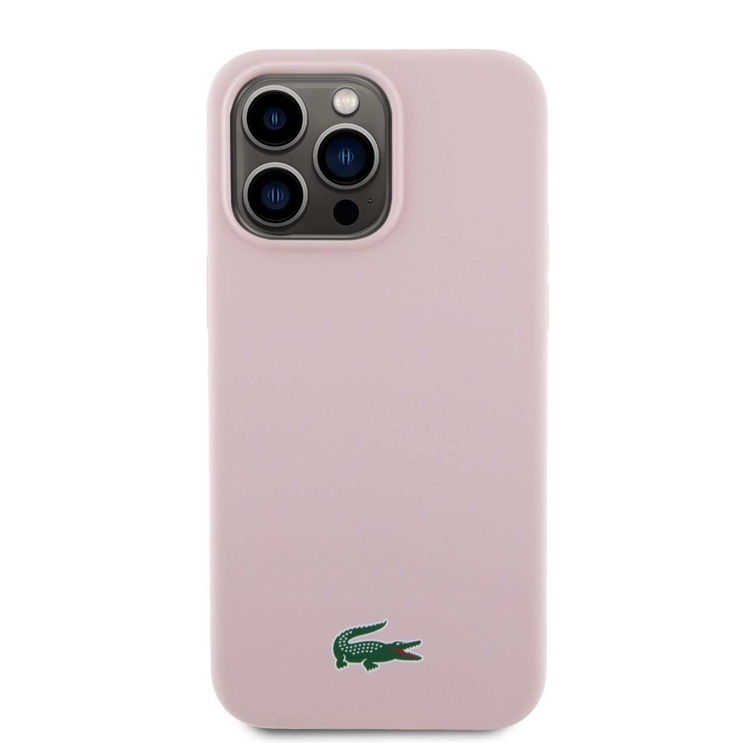 Lacoste Magsafe Croc Logo Hard Case Θήκη προστασίας από Σιλικόνη για iPhone 15 Pro Max (Ροζ)