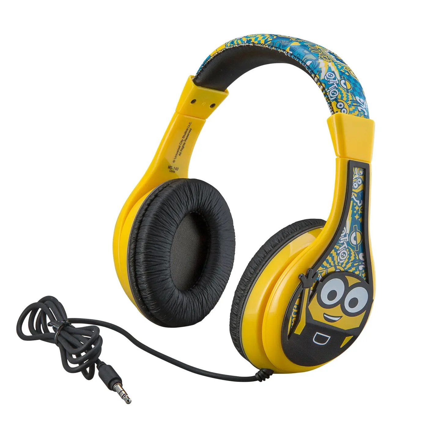 Ekids Minions Ενσυρματα Ακουστικά Με Ασφαλη Μεγιστη Ενταση Ηχου Για Παιδια Και Εφηβους (ms-140) (κιτρινο/μαυρο) – PhoneBazaar