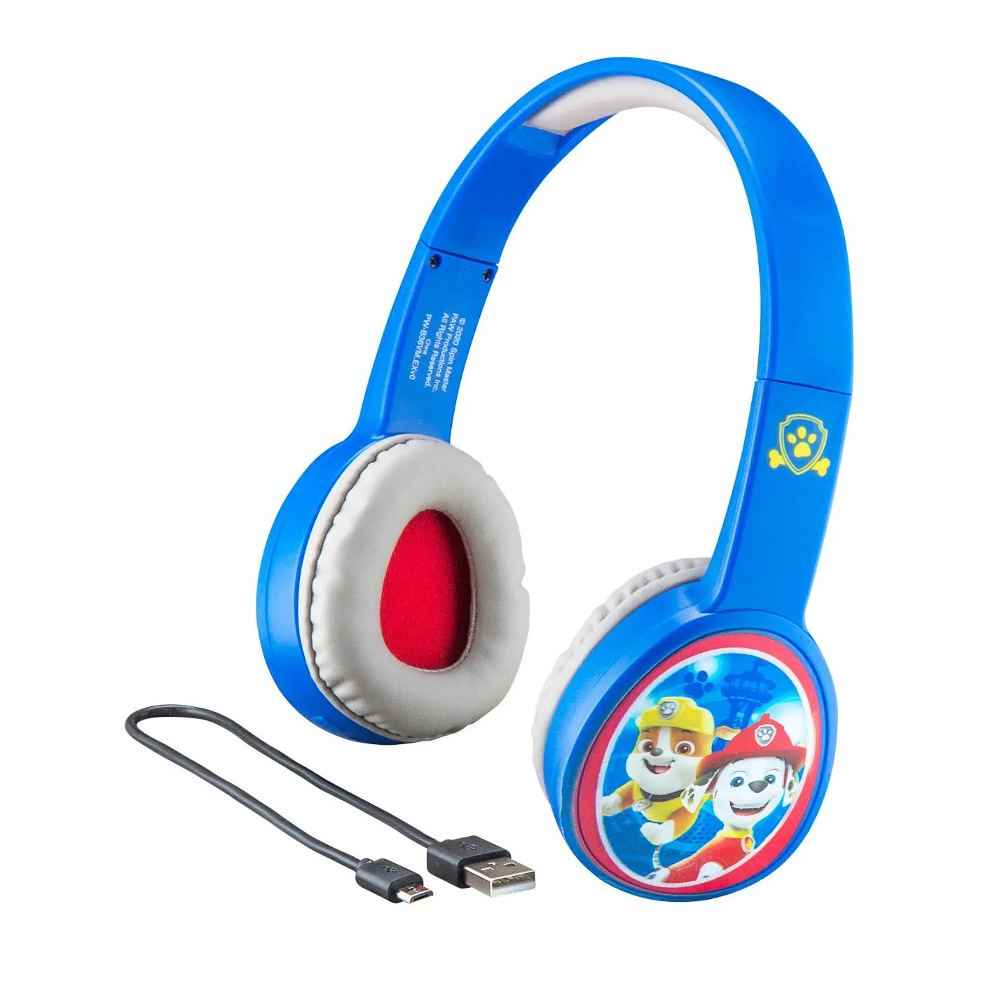 Ekids Paw Patrol Ασύρματα Ακουστικά Με Ασφαλη Μεγιστη Ενταση Ηχου Για Παιδια Και Εφηβους (pw-b36vm) (γαλαζιο/λευκο) – PhoneBazaar