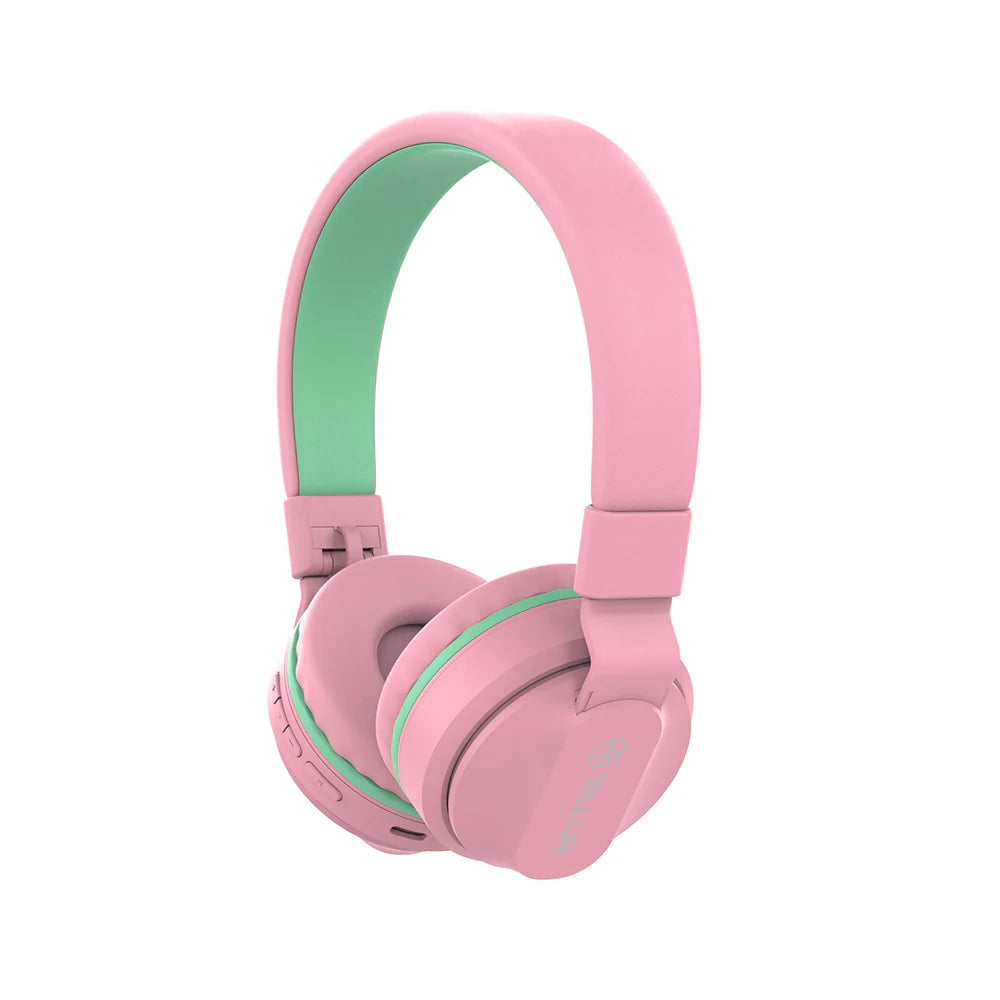 Tellur Buddy Over‑Ear Bluetooth Ακουστικά για Παιδιά, Bluetooth 5.3 – Ροζ