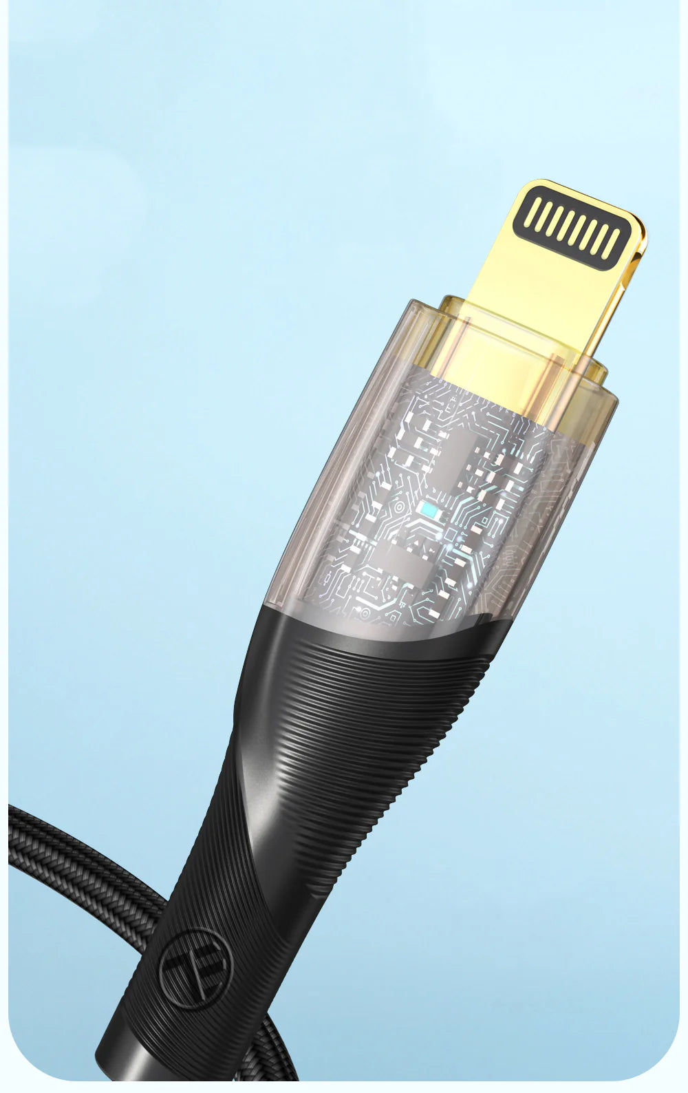 Tellur - Speedster - Type-C to Lightning Cable 3A - Black