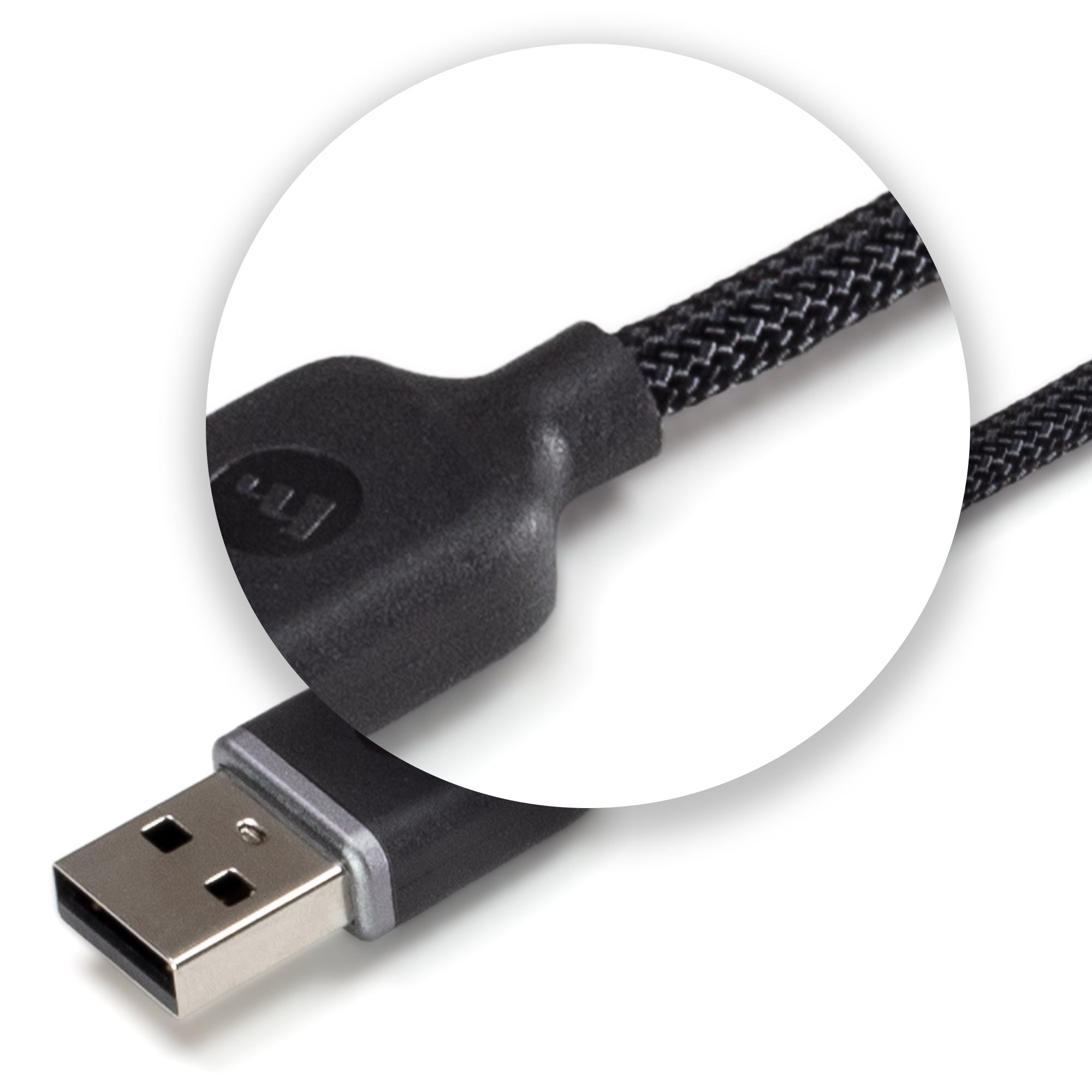 Mophie Charge Stream® Καλώδιο φόρτισης Lightning to USB-C (1 μέτρο – μαύρο braided)
