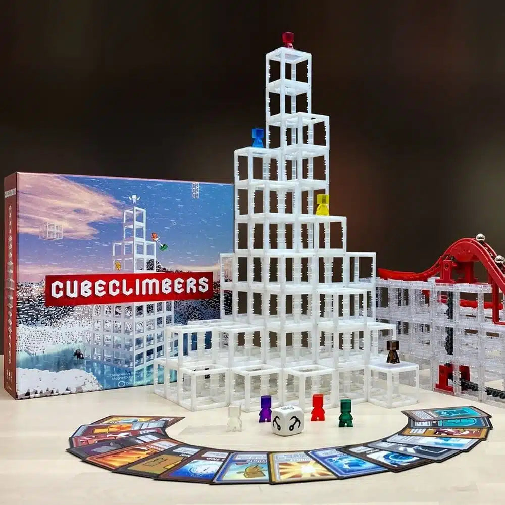 CubeClimbers by DesignNest – Επιτραπέζιο Παιχνίδι Δράσης & Στρατηγικής για 2 έως 4 παίκτες (DH0244/CUBCLI)