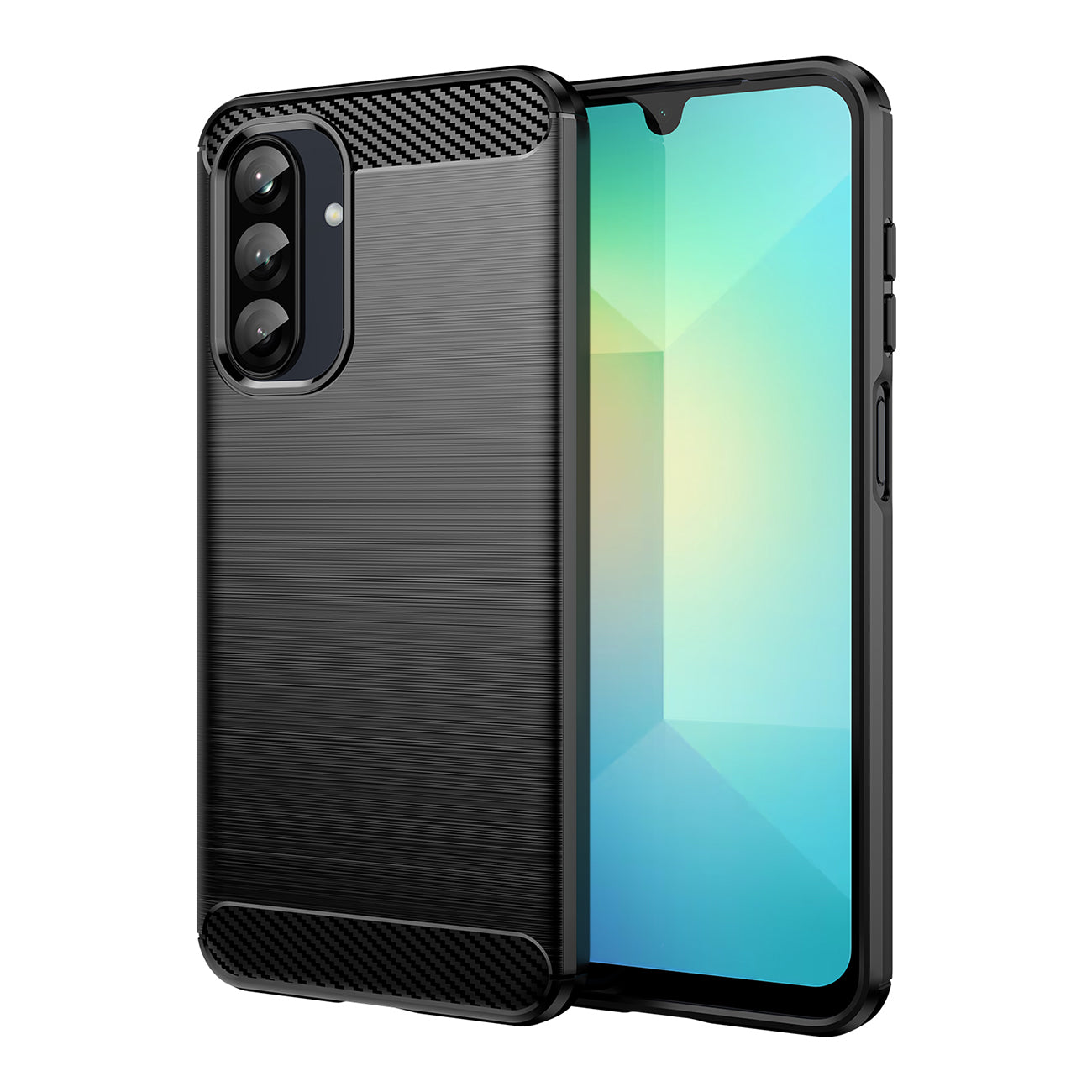 Carbon Θήκη Samsung Galaxy A26 Black – PhoneBazaar
