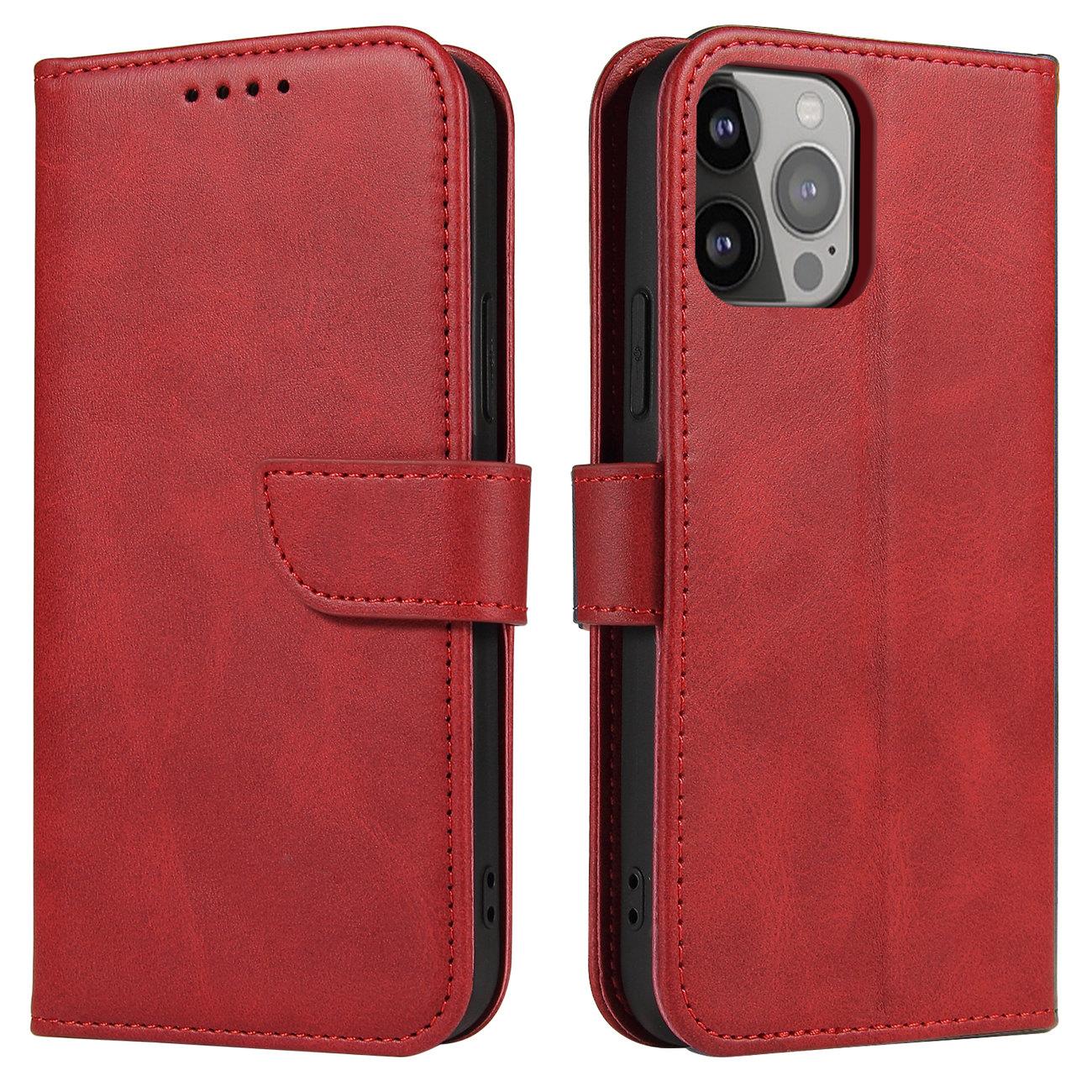 Μαγνητική Θήκη Θήκη Για Samsung Galaxy S23+ Flip Cover Πορτοφόλι Stand Red – PhoneBazaar