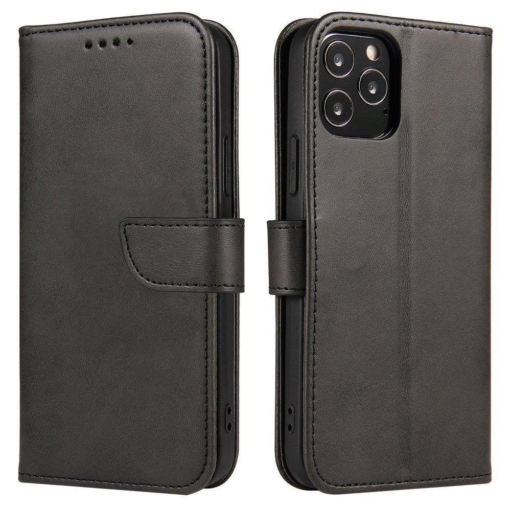 Μαγνητική Θήκη Elegant Θήκη Cover Με A Flap And Stand Function Για Samsung Galaxy A73 Black – PhoneBazaar