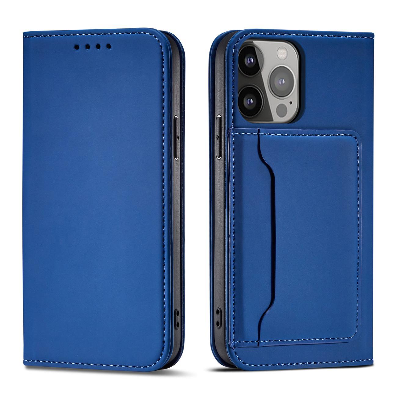 Μαγνητική Card Θήκη Για Samsung Galaxy A23 5g Flip Cover Πορτοφόλι Stand Blue – PhoneBazaar
