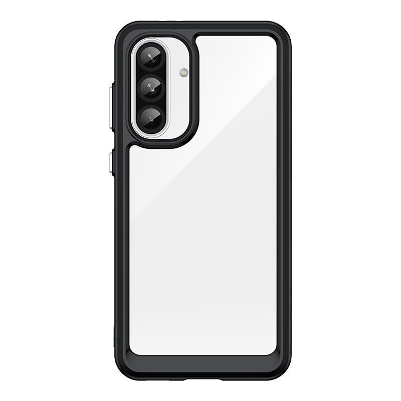Outer Space Θήκη Για Samsung Galaxy A36 Κάλυμμα Με Ευκαμπτο Frame για Black – PhoneBazaar