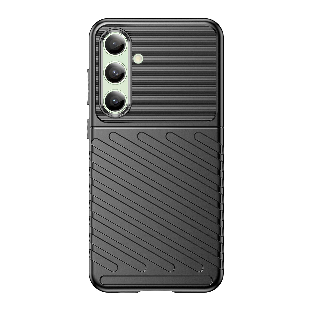 Thunder Θήκη Για Samsung Galaxy S24 Fe Σιλικόνης Θωρακισμενηed Κάλυμμα για Black – PhoneBazaar