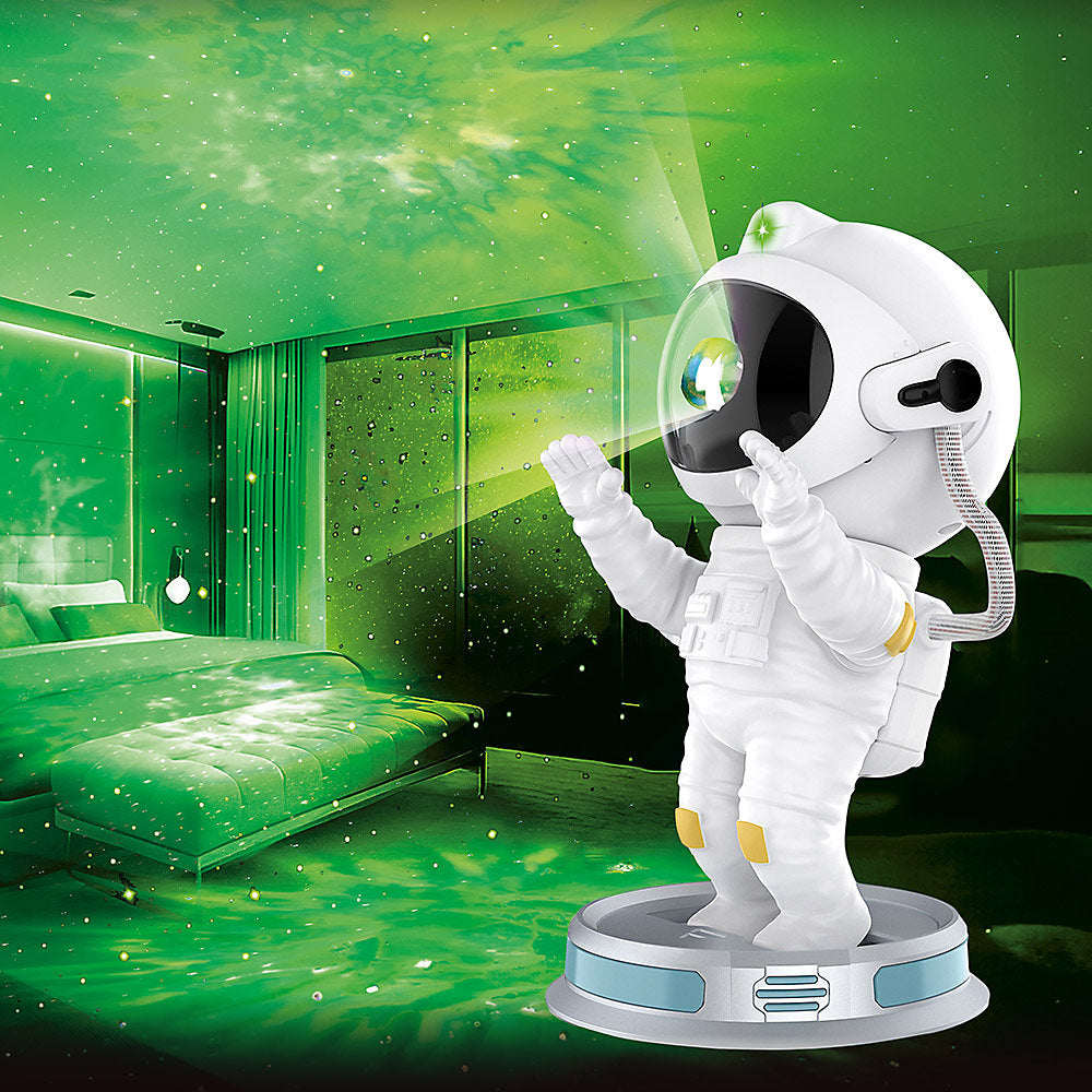 The Source – Astronaut Projector – Προβολέας & Φωτιστικό Νυκτός με 8 Εφέ Νεφελώματος και Περιστρεφόμενο Κράνος