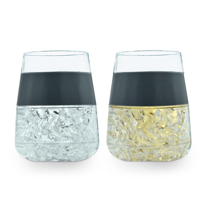 Wine Cooling Cups – Σετ 2 Ποτηριών Κρασιού με Θερμομονωτική Τσάντα