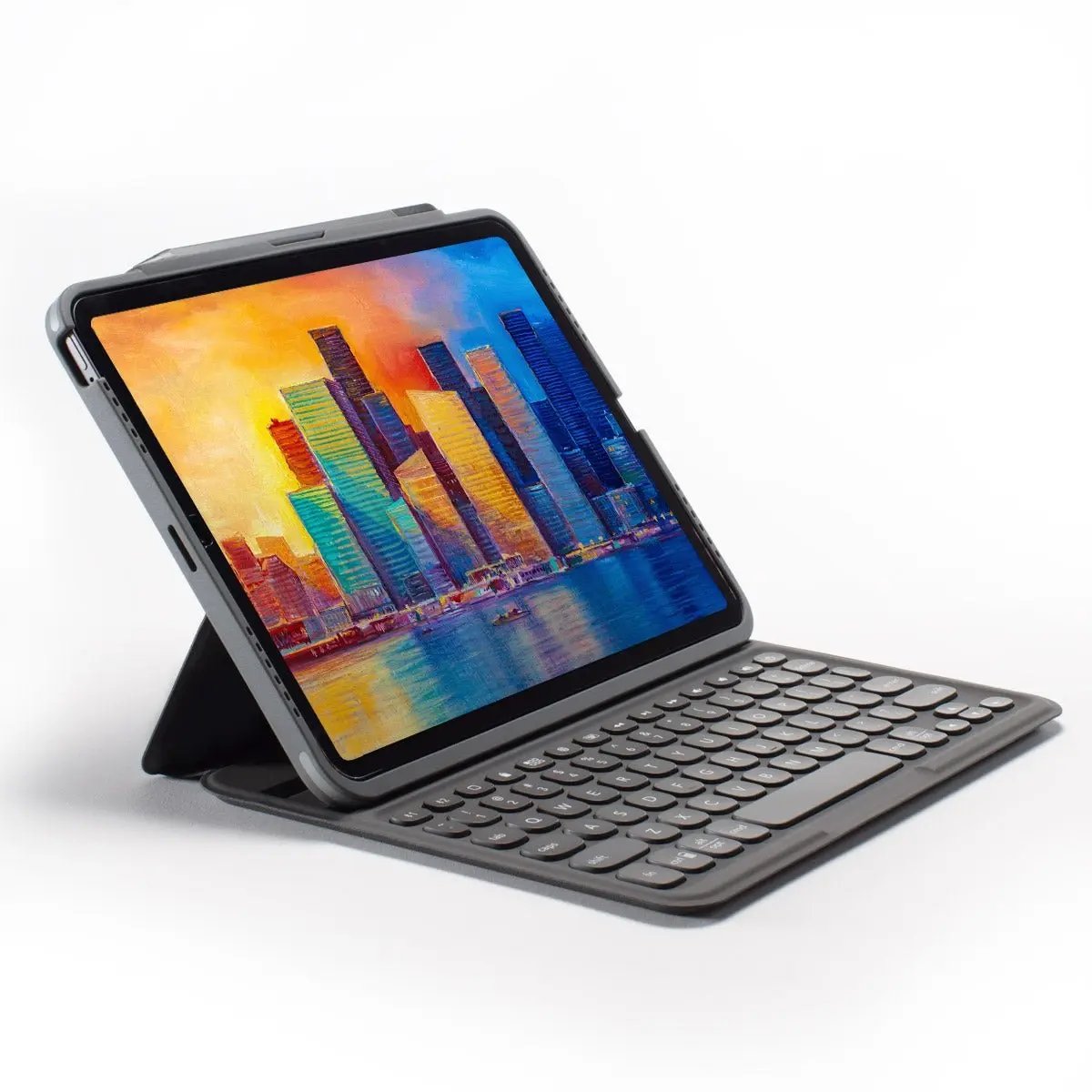 ZAGG Pro Keys Θήκη με πληκτρολόγιο για Apple iPad Pro 12,9" (3ης, 4ης, 5ης Γενιάς) σε charcoal χρώμα για 103407963 – PhoneBazaar