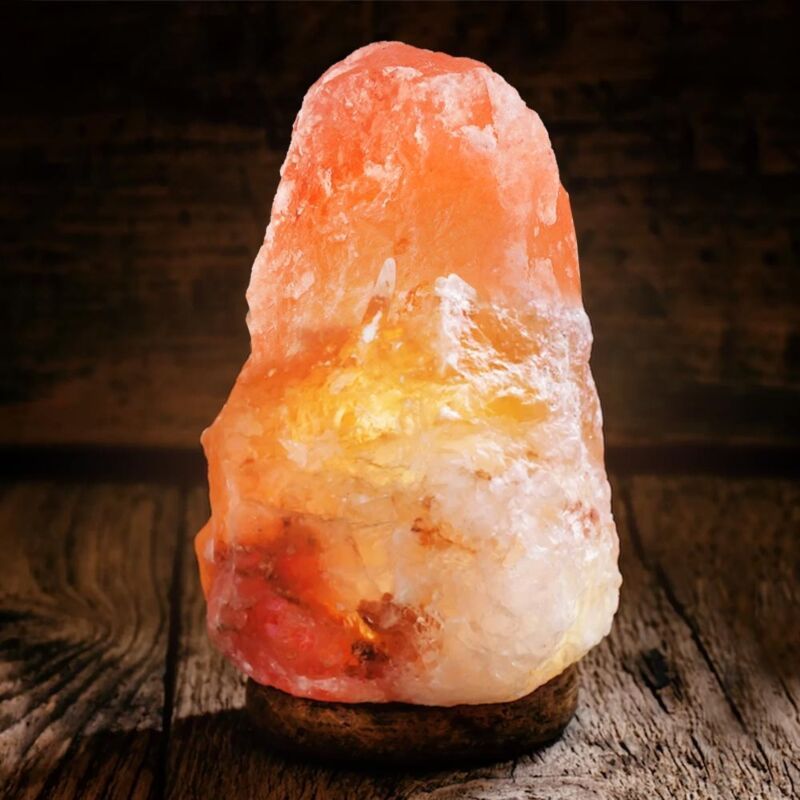 Himalayan Salt Lamp – Φυσικό Φωτιστικό από Αλάτι Ιμαλαΐων με Ρυθμιζόμενο Φως