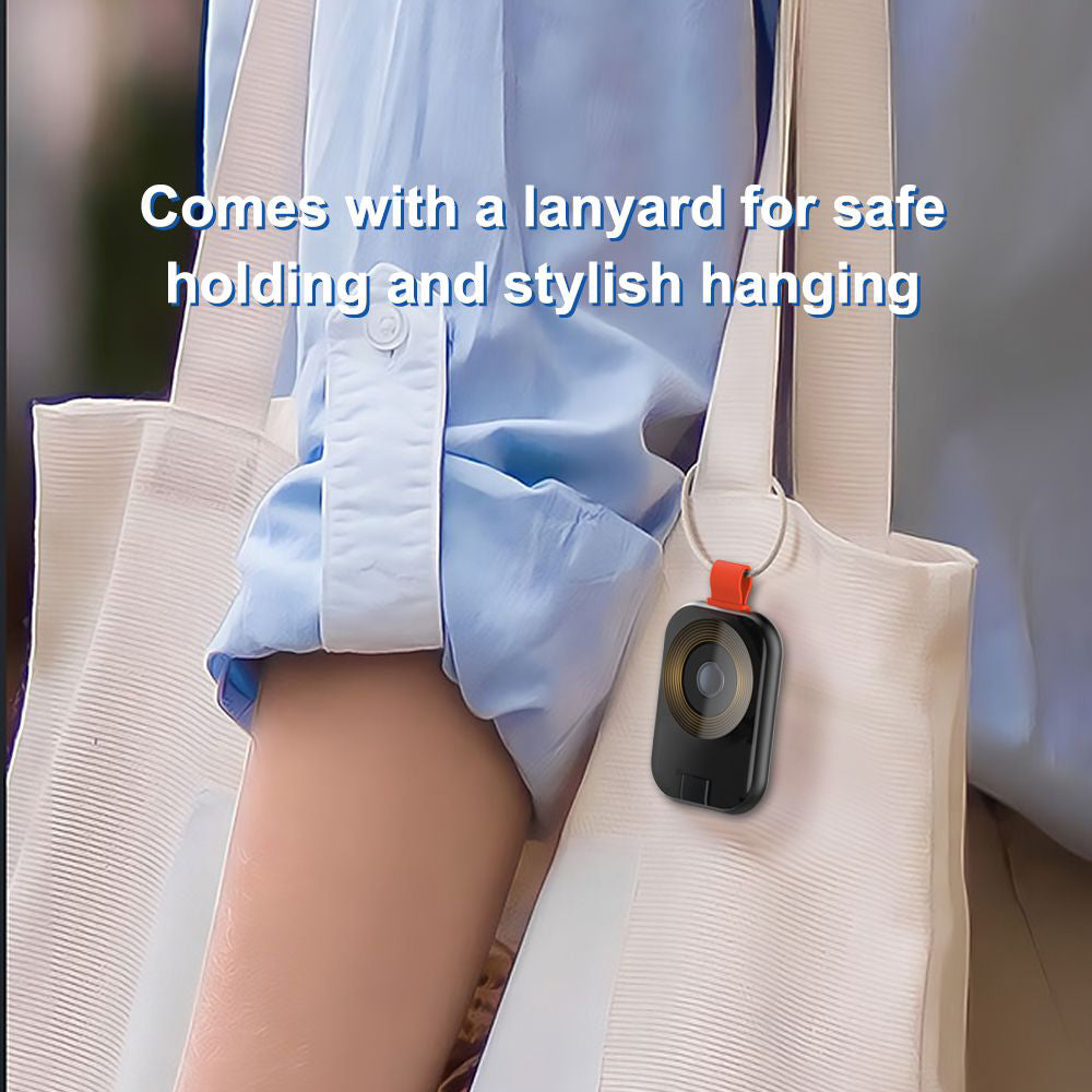 Lito - Magnetic Wireless Charger (LC03) - for Apple Watch, with Keyring, Charge On the Go, 5W, 1A - Black