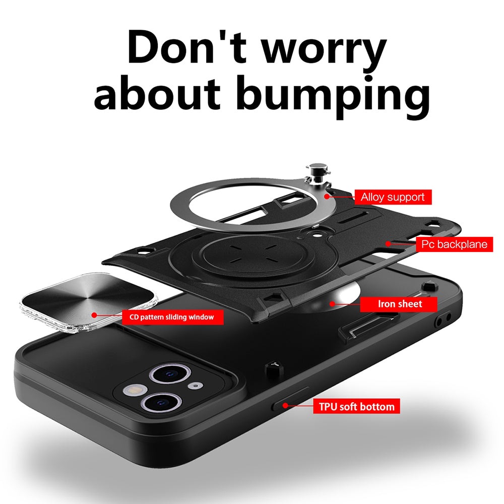 Techsuit - CamGuard Pro - iPhone 16 - Purple