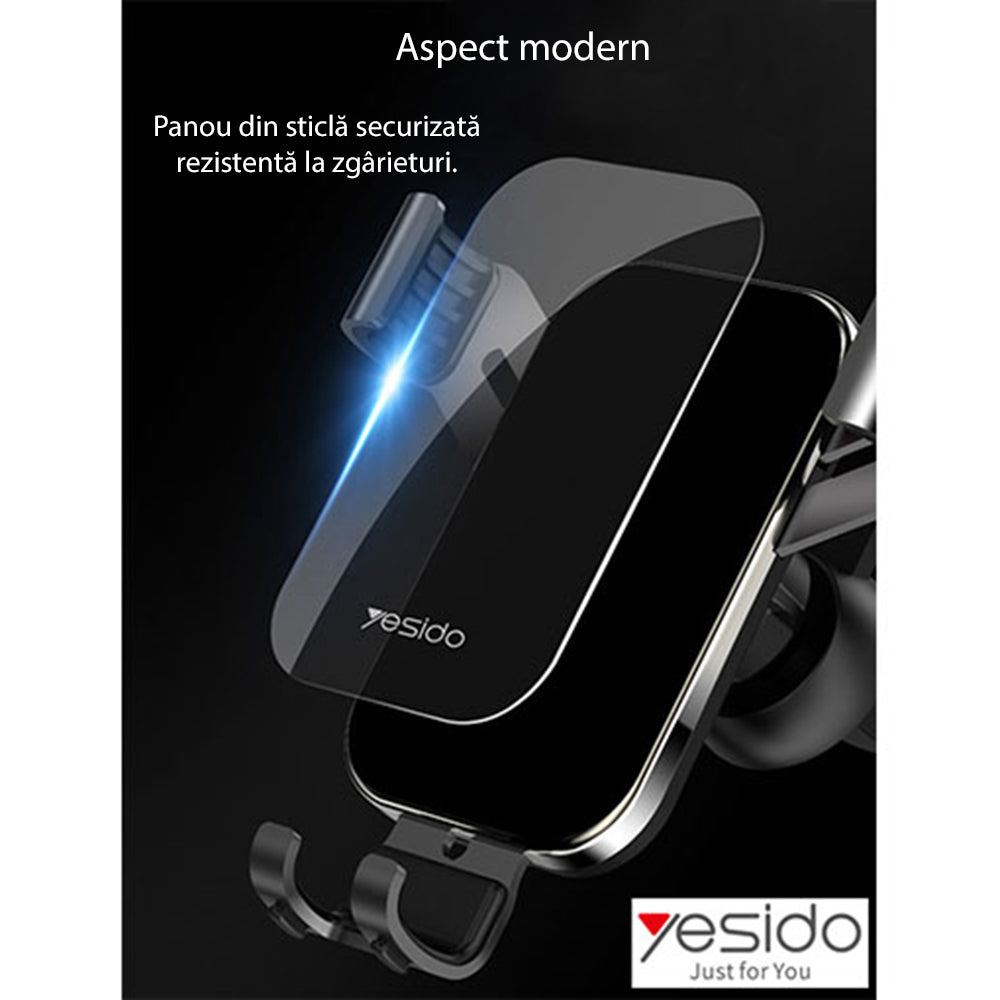 Yesido - Car Holder (C87) - Gravity Grip for Air Vent - Black