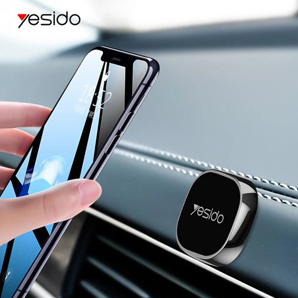 Yesido - Car Holder (C81) - Magnetic Grip, Multipurpose Features, for Dashboard - Space Gray