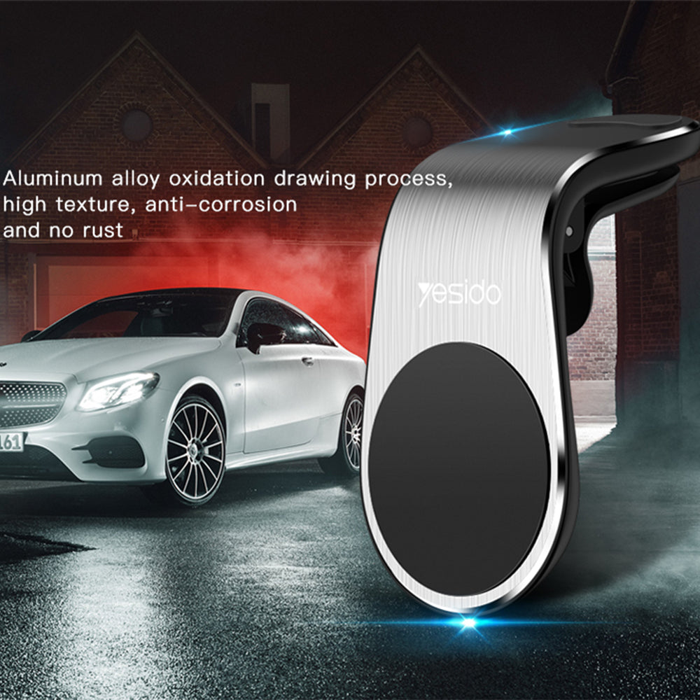 Yesido - Car Holder (C64) - Magnetic Grip for Air Vent - Black