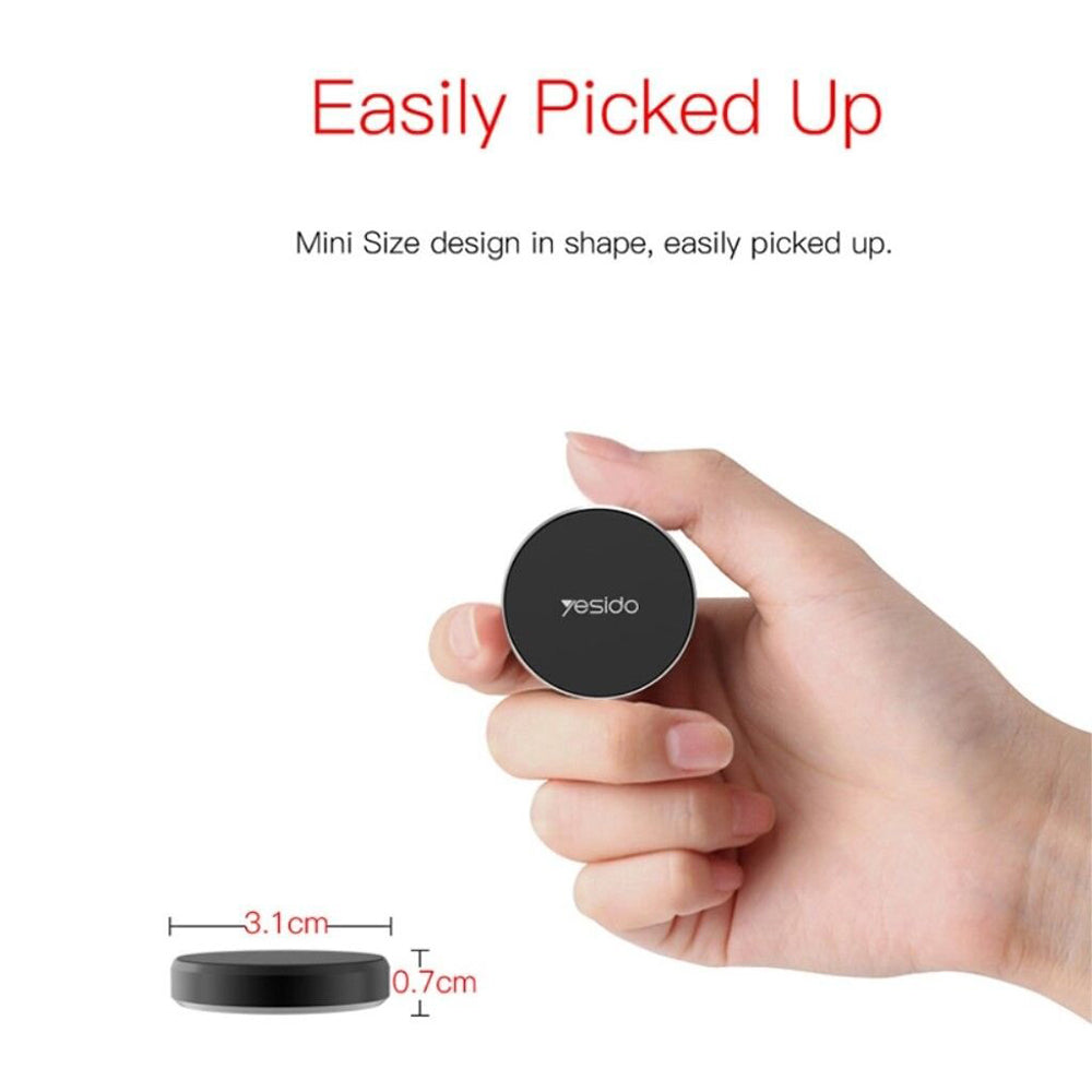 Yesido - Car Holder (C38) - Magnetic Grip for Dashboard - Black