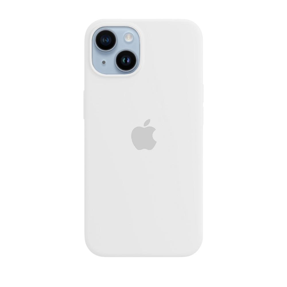 Θήκη Σιλικόνης Apple iPhone – Άσπρο | Phonebazaar.gr