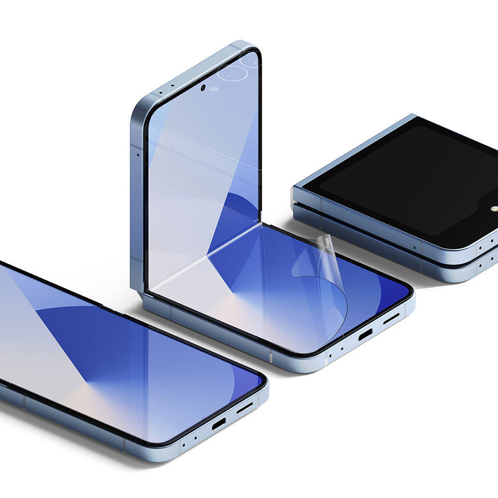 Ringke - Dual Easy Full (2 pack) - Galaxy Z Flip6 / Flip7 FE - Clear