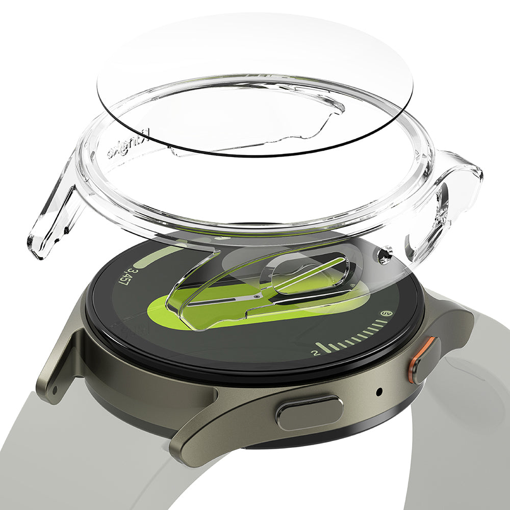 Ringke - Slim + Screen Protector - Samsung Galaxy Watch7Â 44mm - Clear