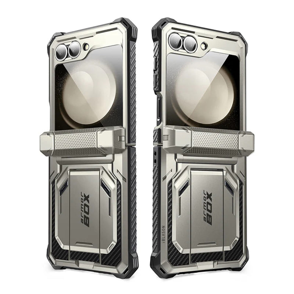I-Blason - Armorbox - Galaxy Z Flip6 / Flip7 FE - Titan Gray