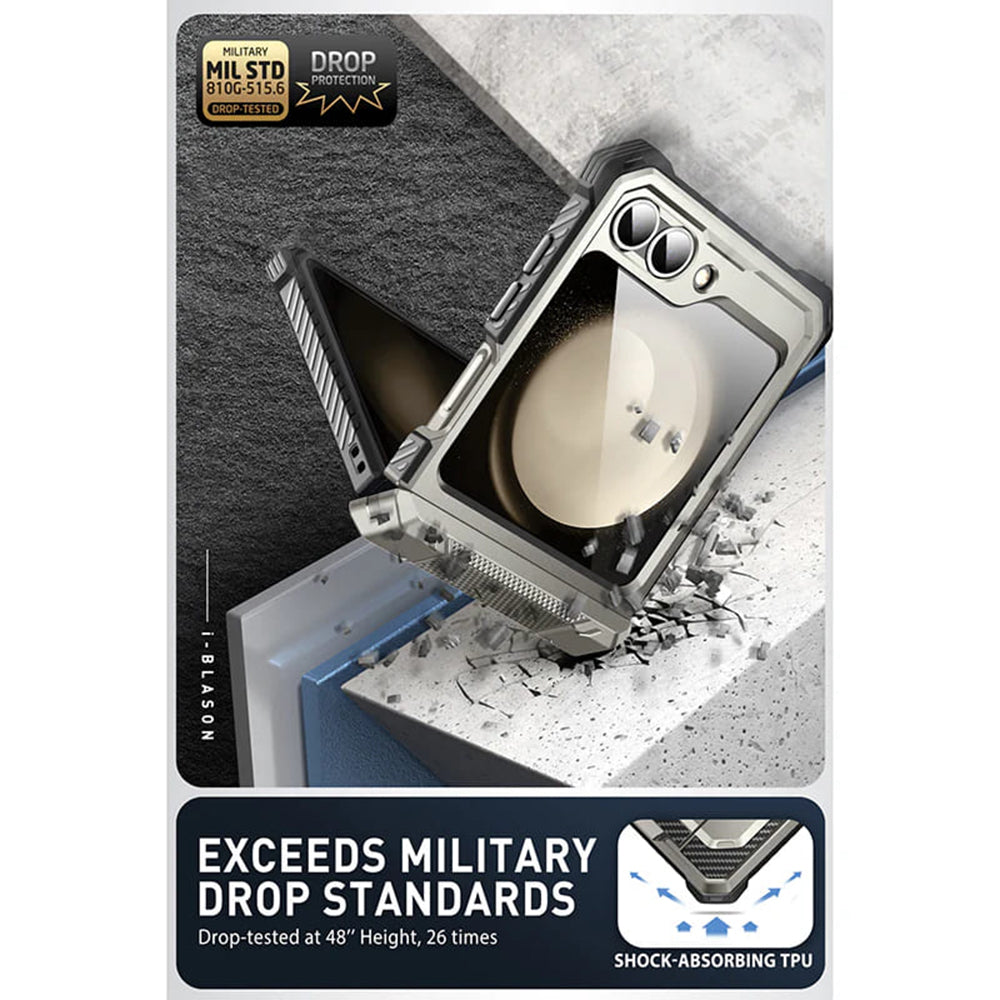 I-Blason - Armorbox - Galaxy Z Flip6 / Flip7 FE - Titan Gray